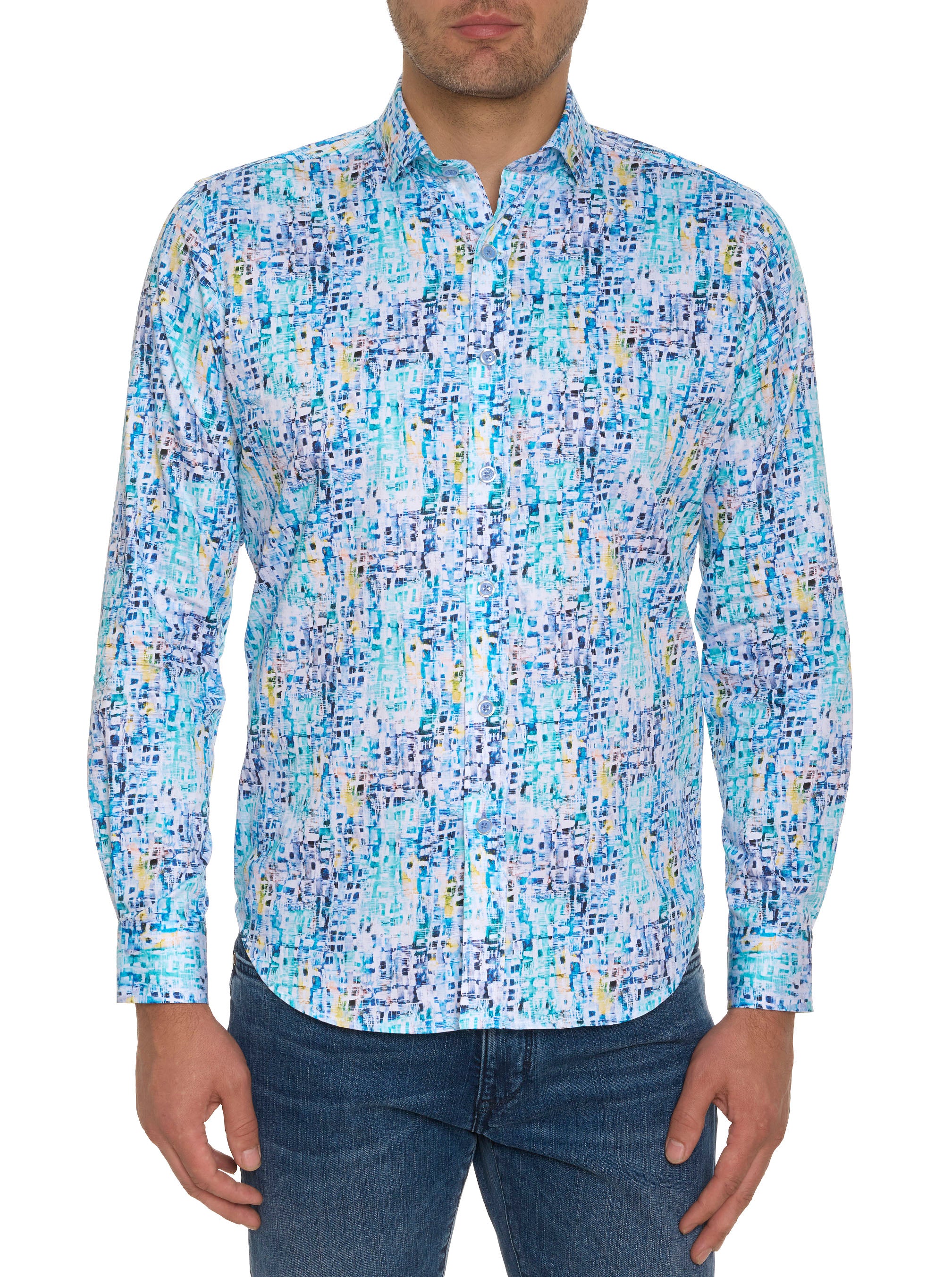 BELMONT LONG SLEEVE BUTTON DOWN SHIRT