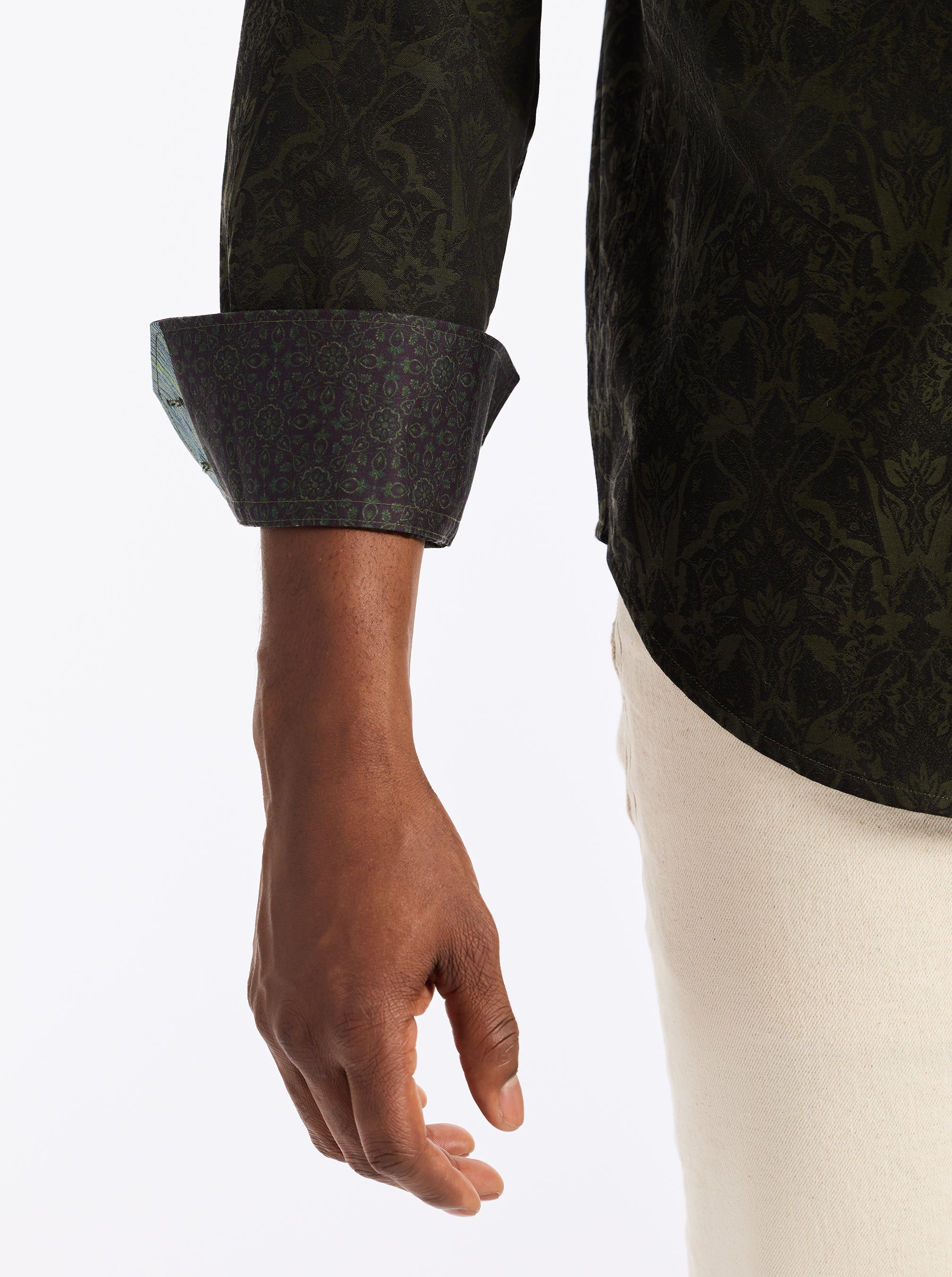 HIGHLAND LONG SLEEVE BUTTON DOWN SHIRT