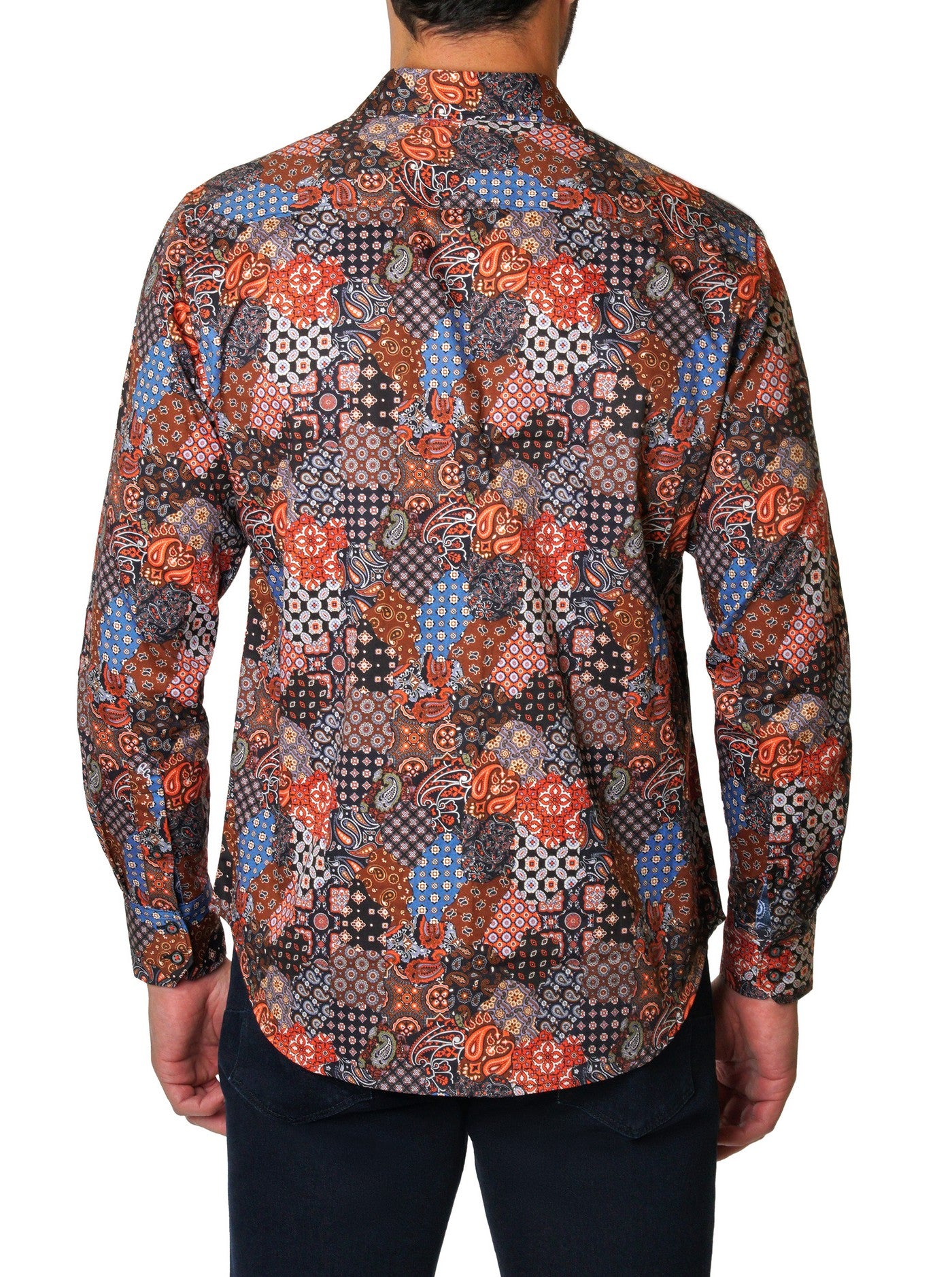 MERILLO LONG SLEEVE BUTTON DOWN SHIRT