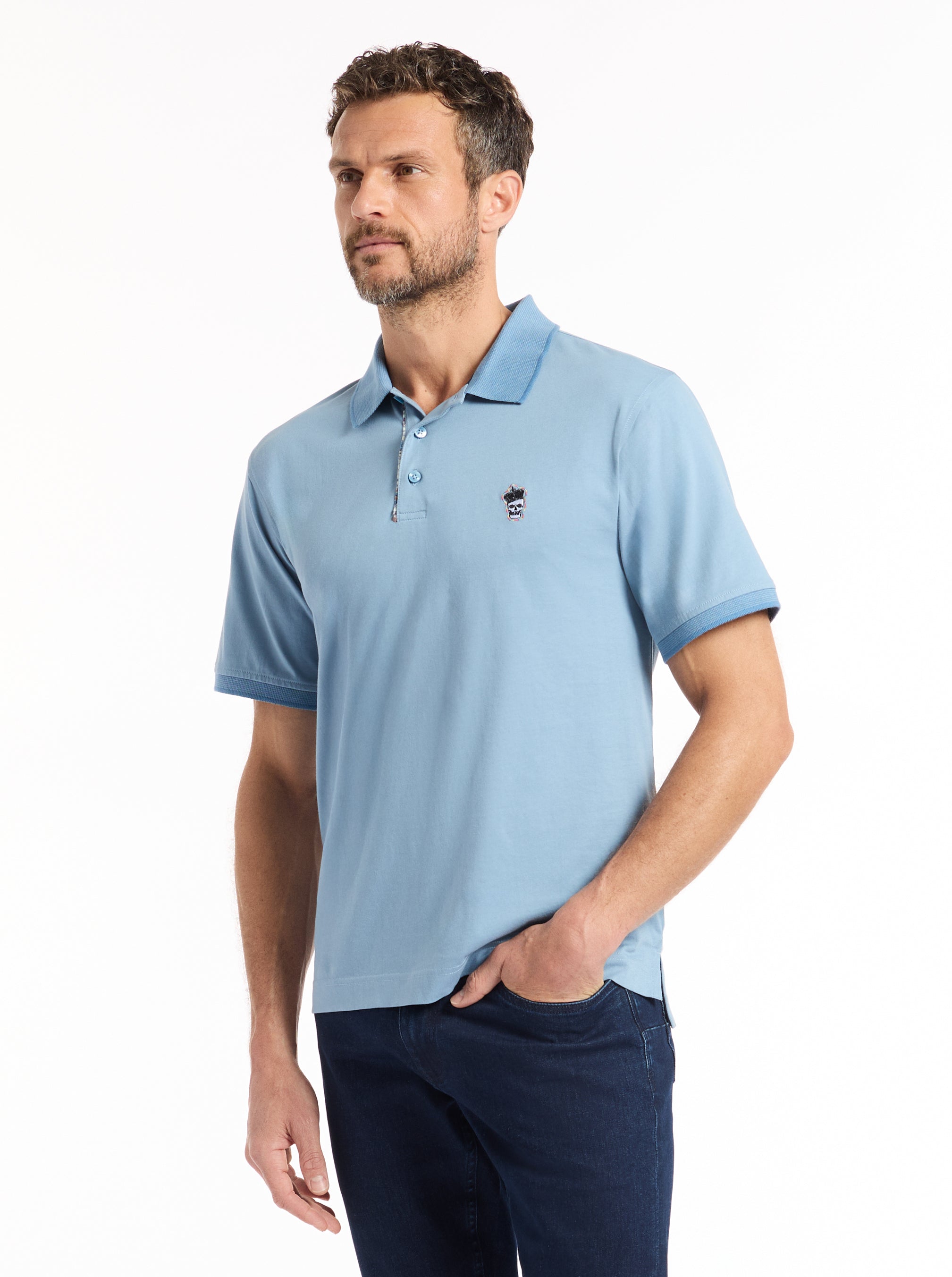 LUCIFER SHORT SLEEVE POLO
