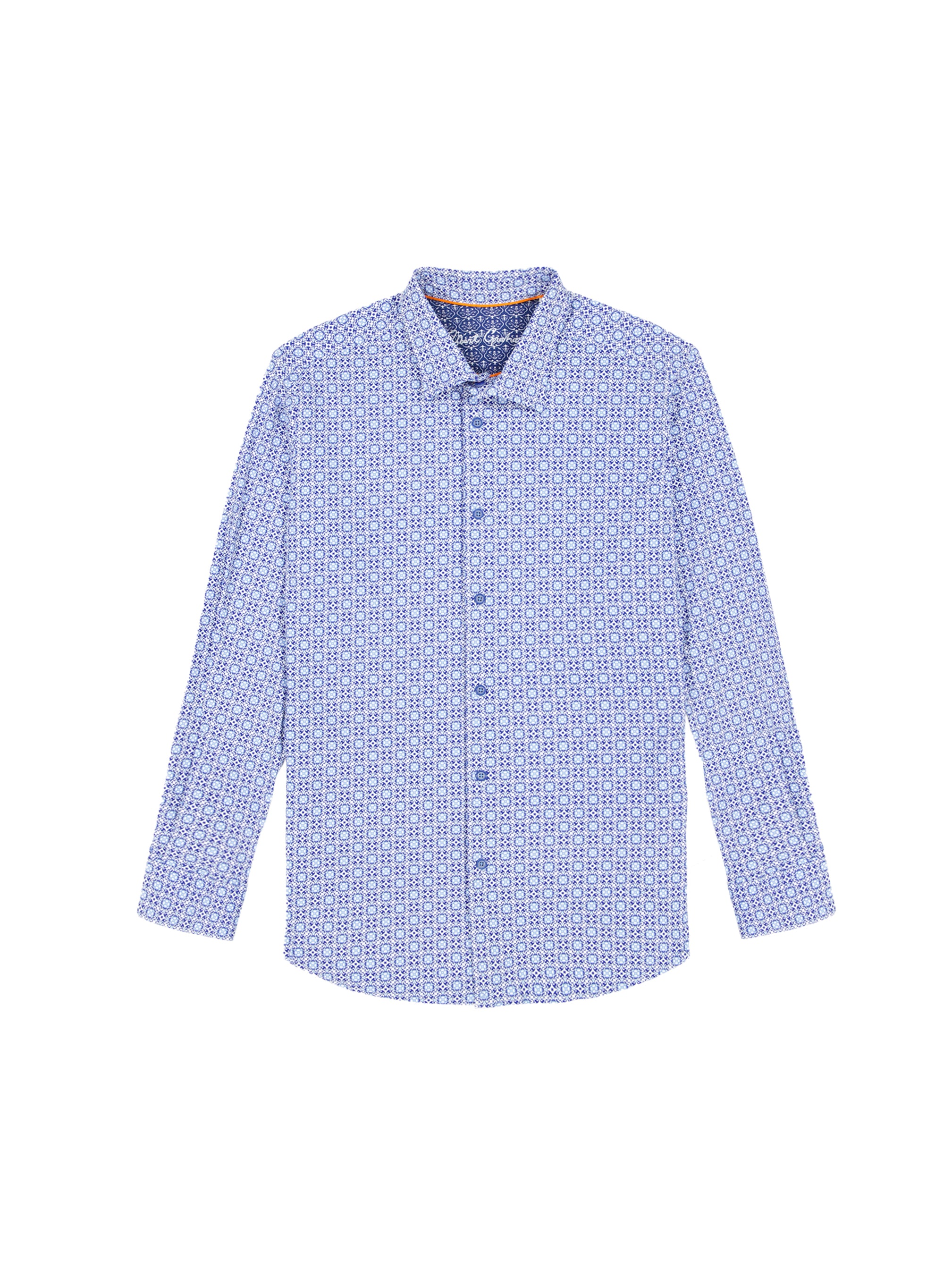 CASPIAN LONG SLEEVE BUTTON DOWN SHIRT
