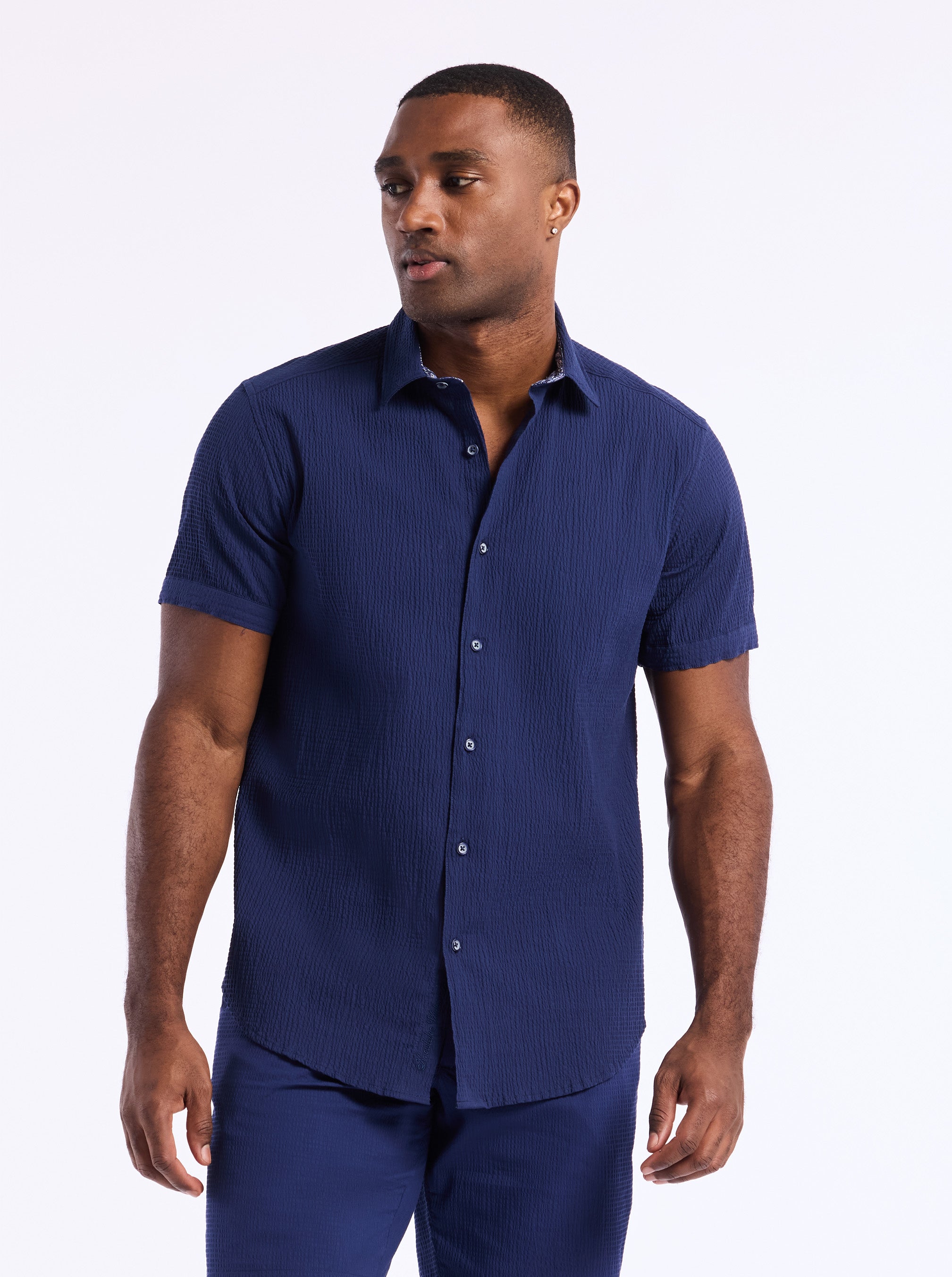 PIERS SHORT SLEEVE BUTTON DOWN SHIRT