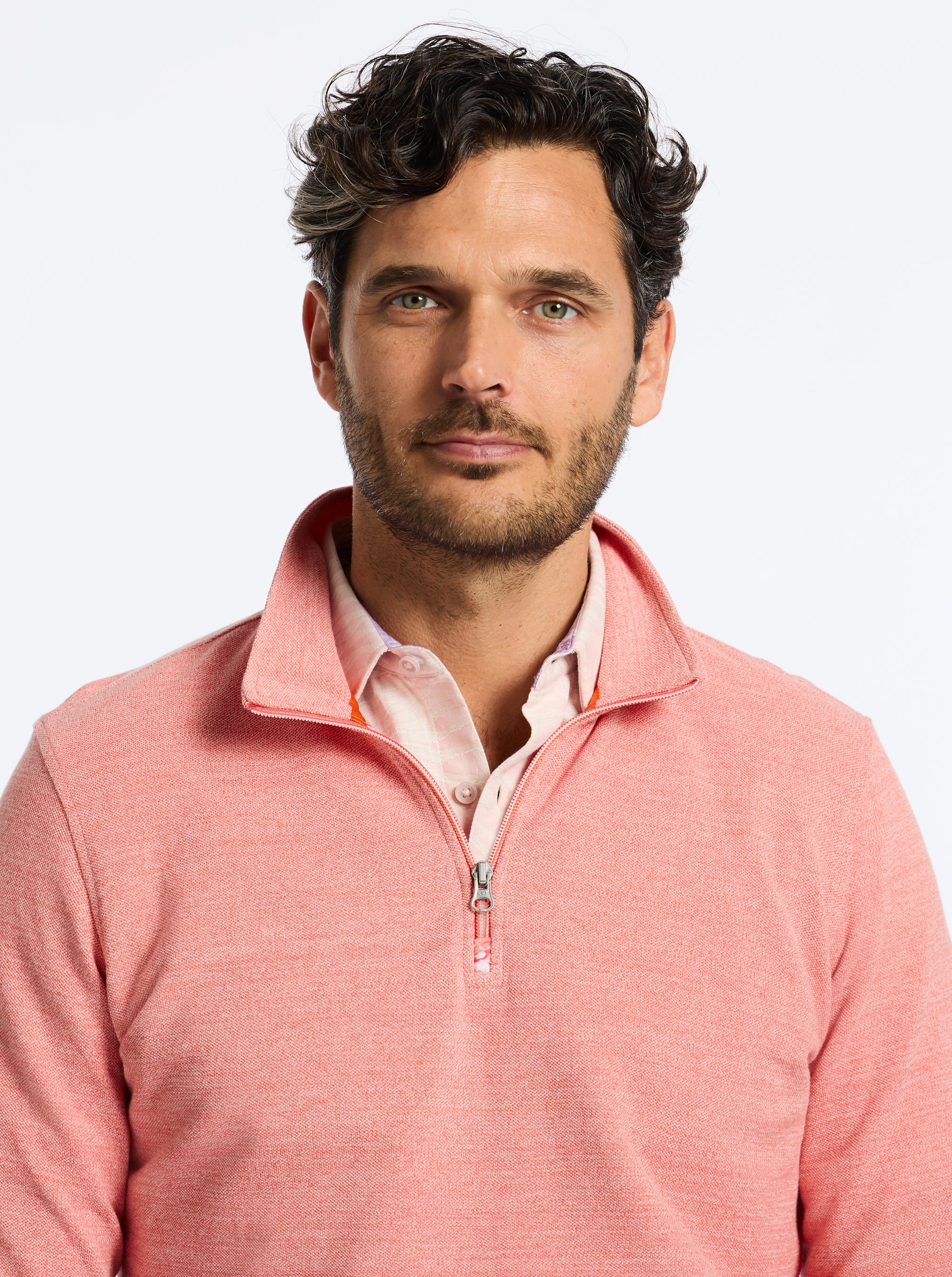 HOBSON LONG SLEEVE KNIT SHIRT