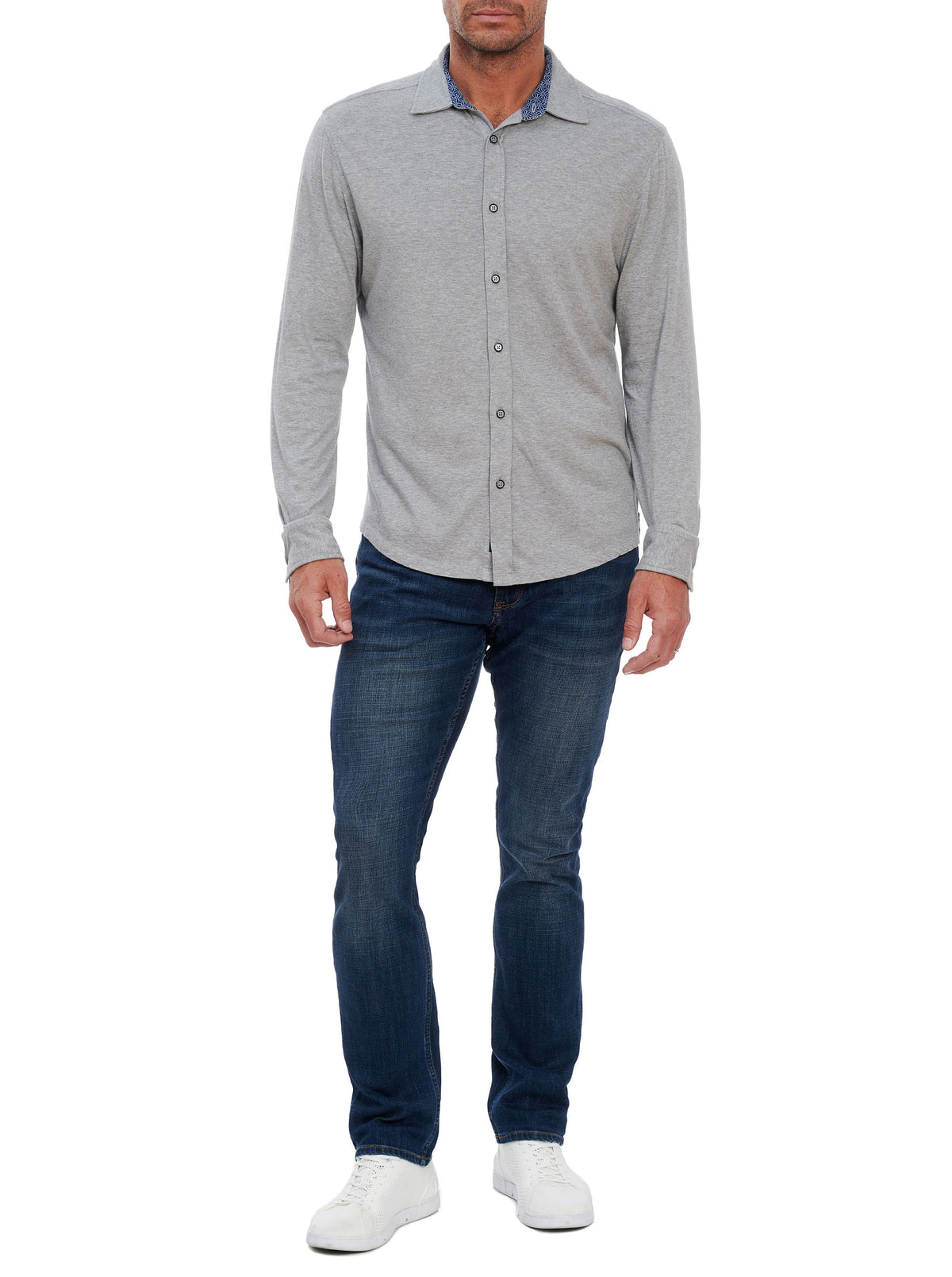 LUKE LONG SLEEVE KNIT SHIRT