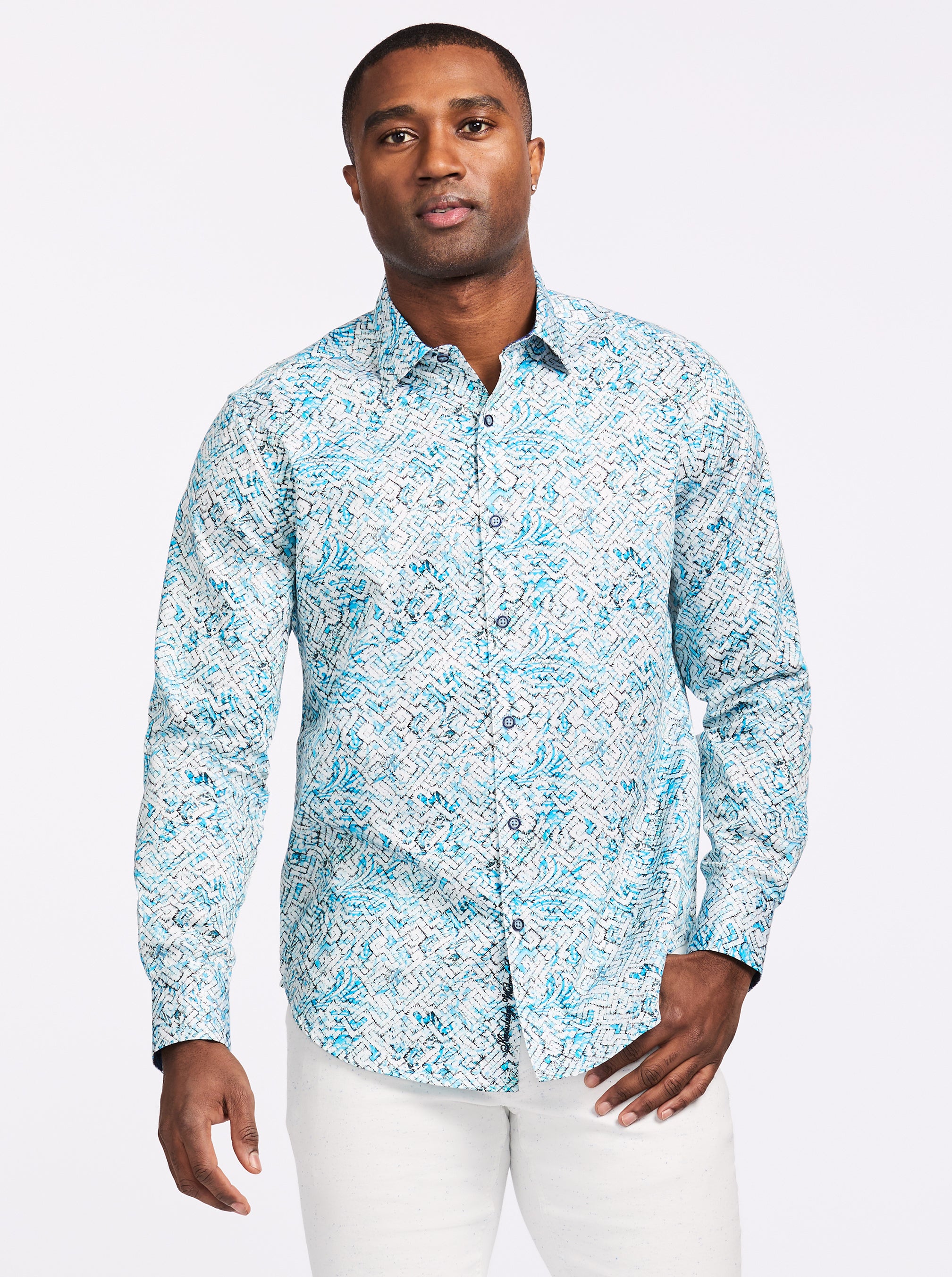 HAMILTON LONG SLEEVE BUTTON DOWN SHIRT