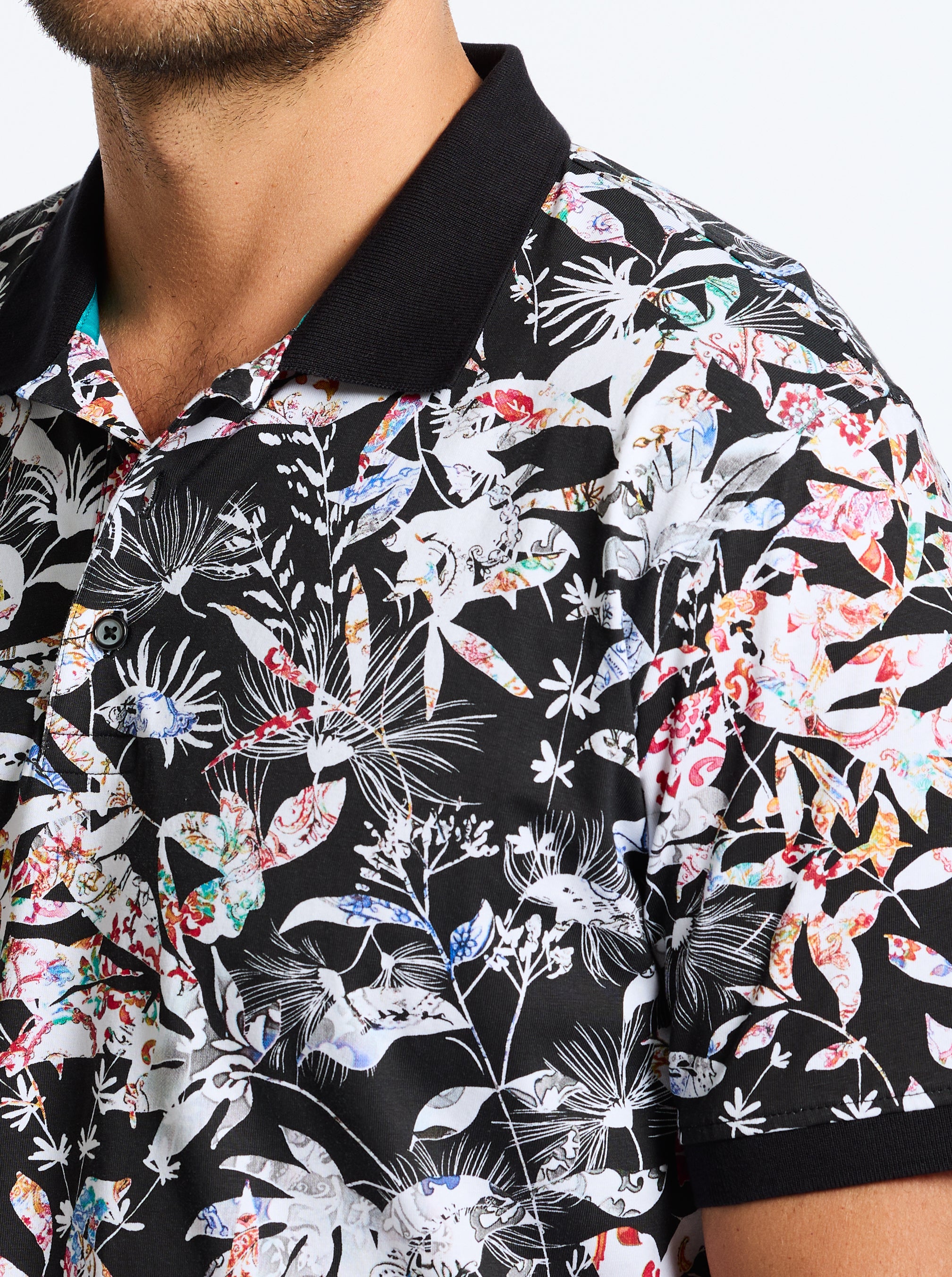 BOTANIC BLOOM SHORT SLEEVE POLO