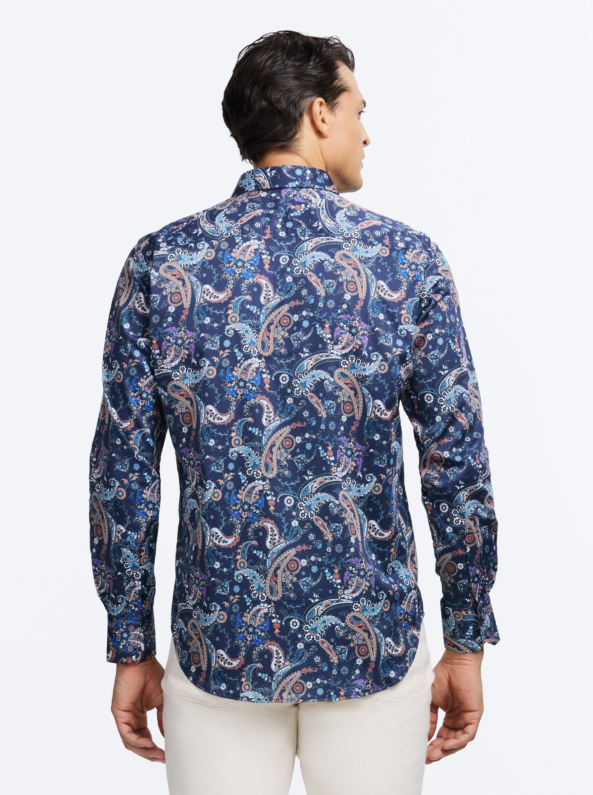 CHANDLER LONG SLEEVE BUTTON DOWN SHIRT