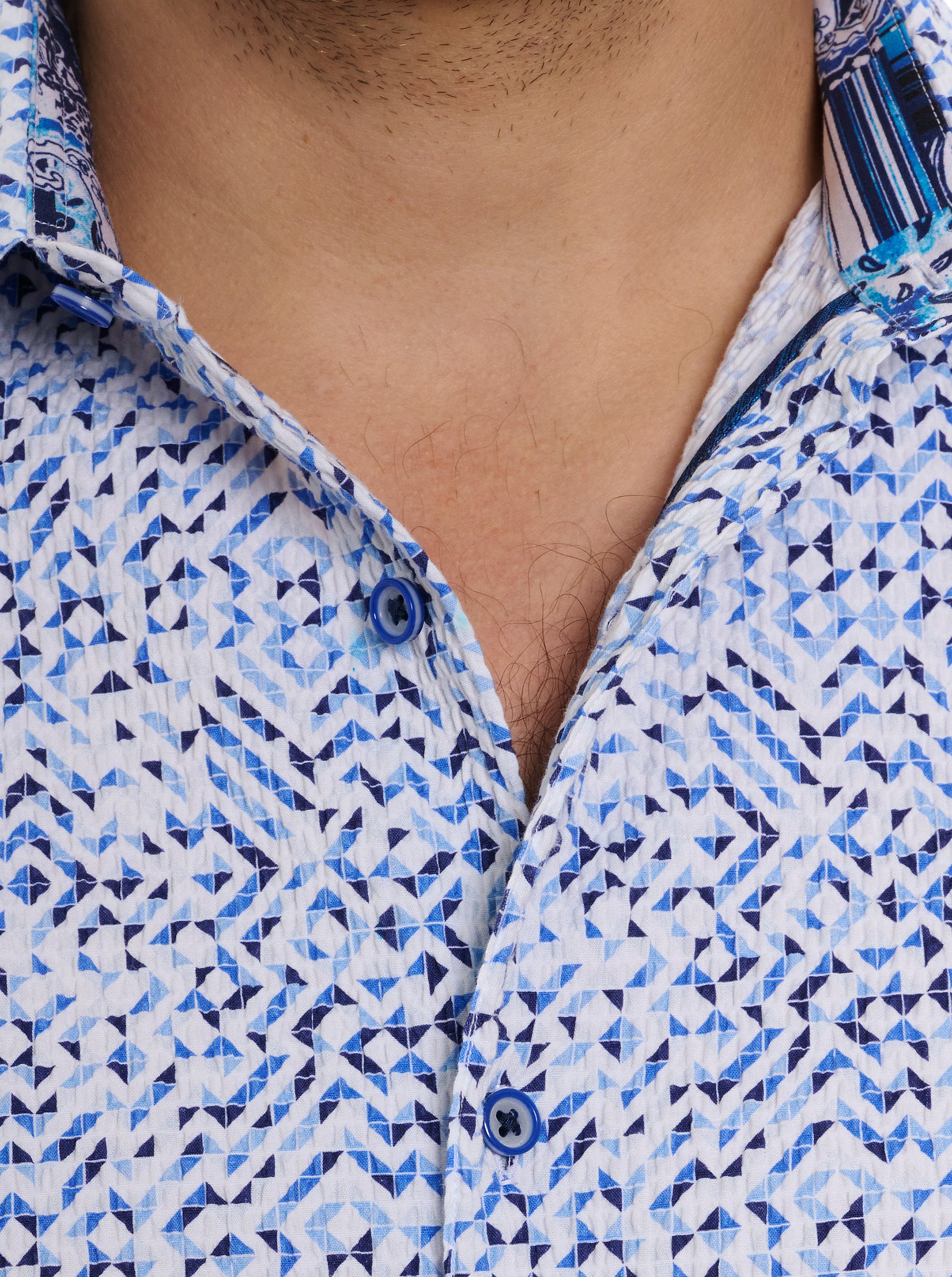 CYPRUS SHORT SLEEVE BUTTON DOWN SHIRT BIG