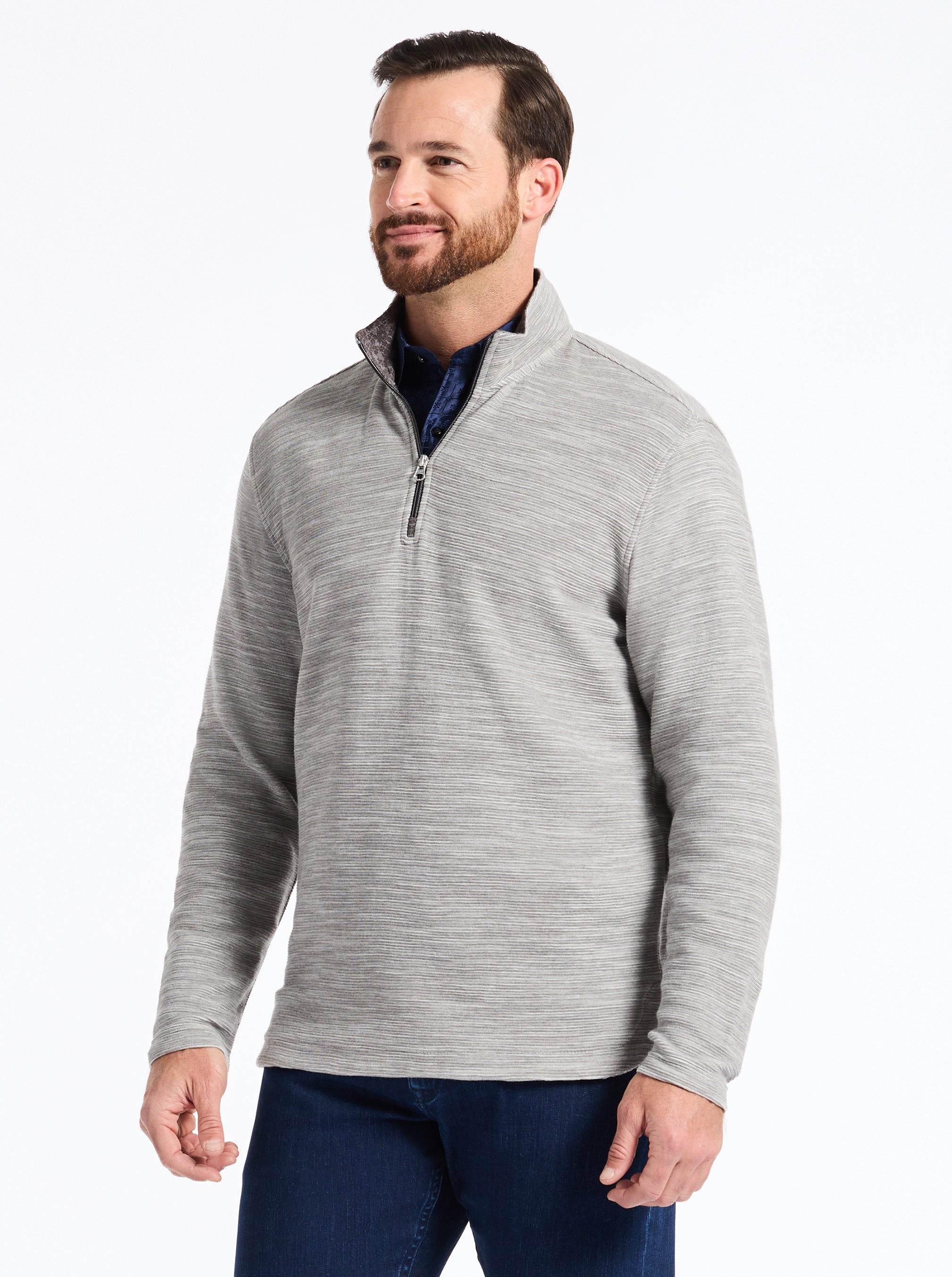 LEDSON LONG SLEEVE KNIT SHIRT