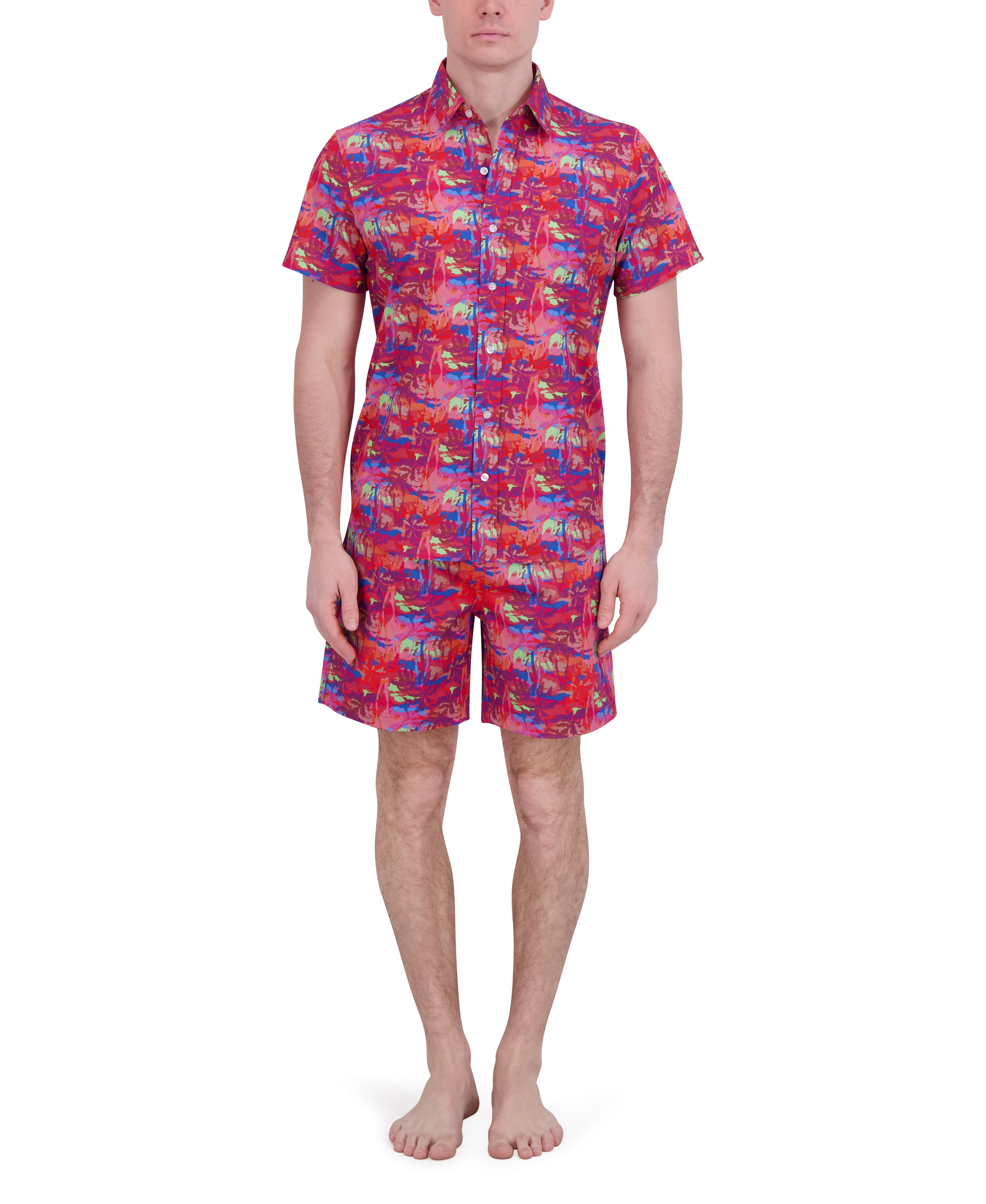 SHORT SLEEVE BUTTON DOWN SHIRT