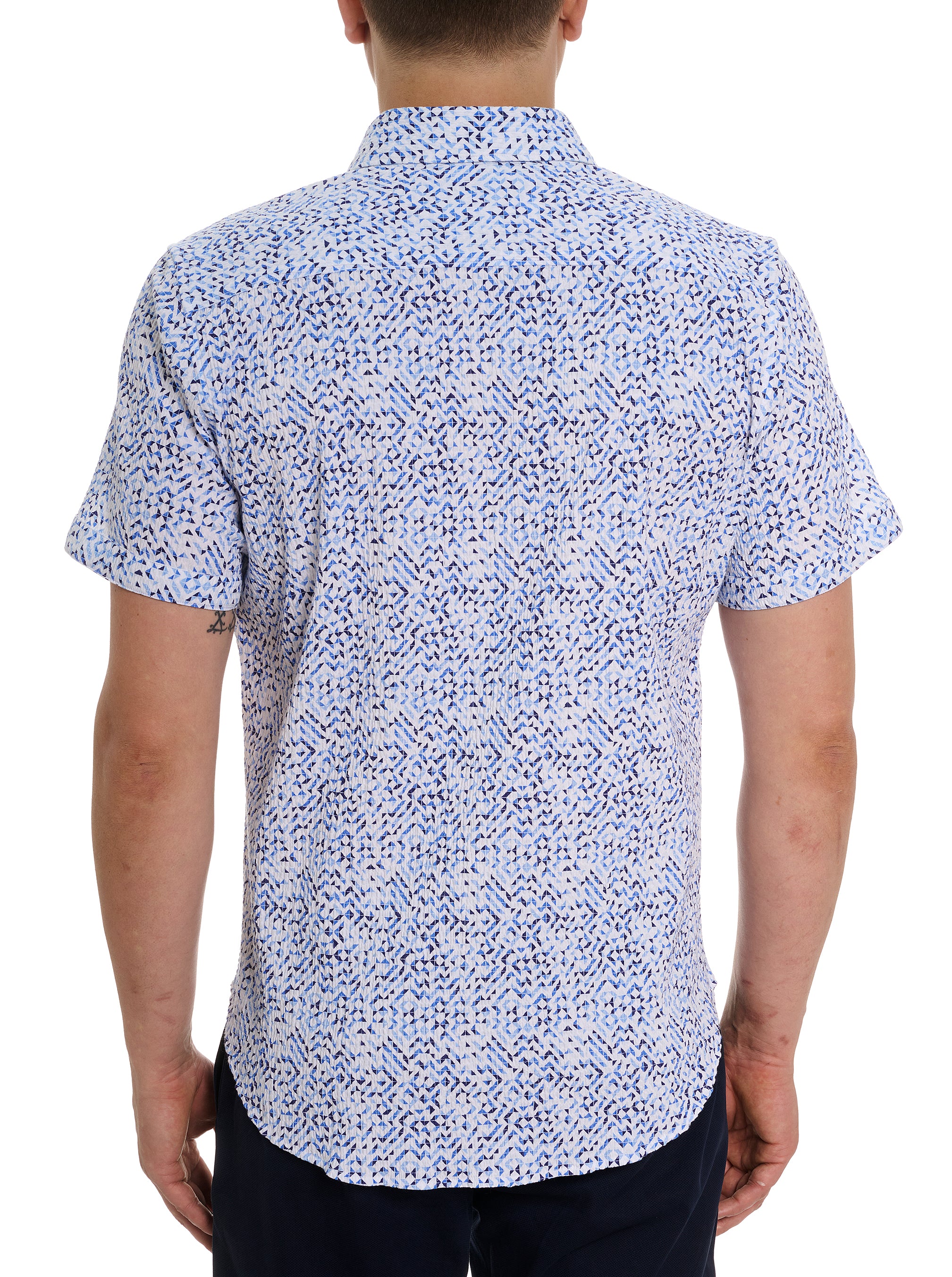 CYPRUS SHORT SLEEVE BUTTON DOWN SHIRT TALL