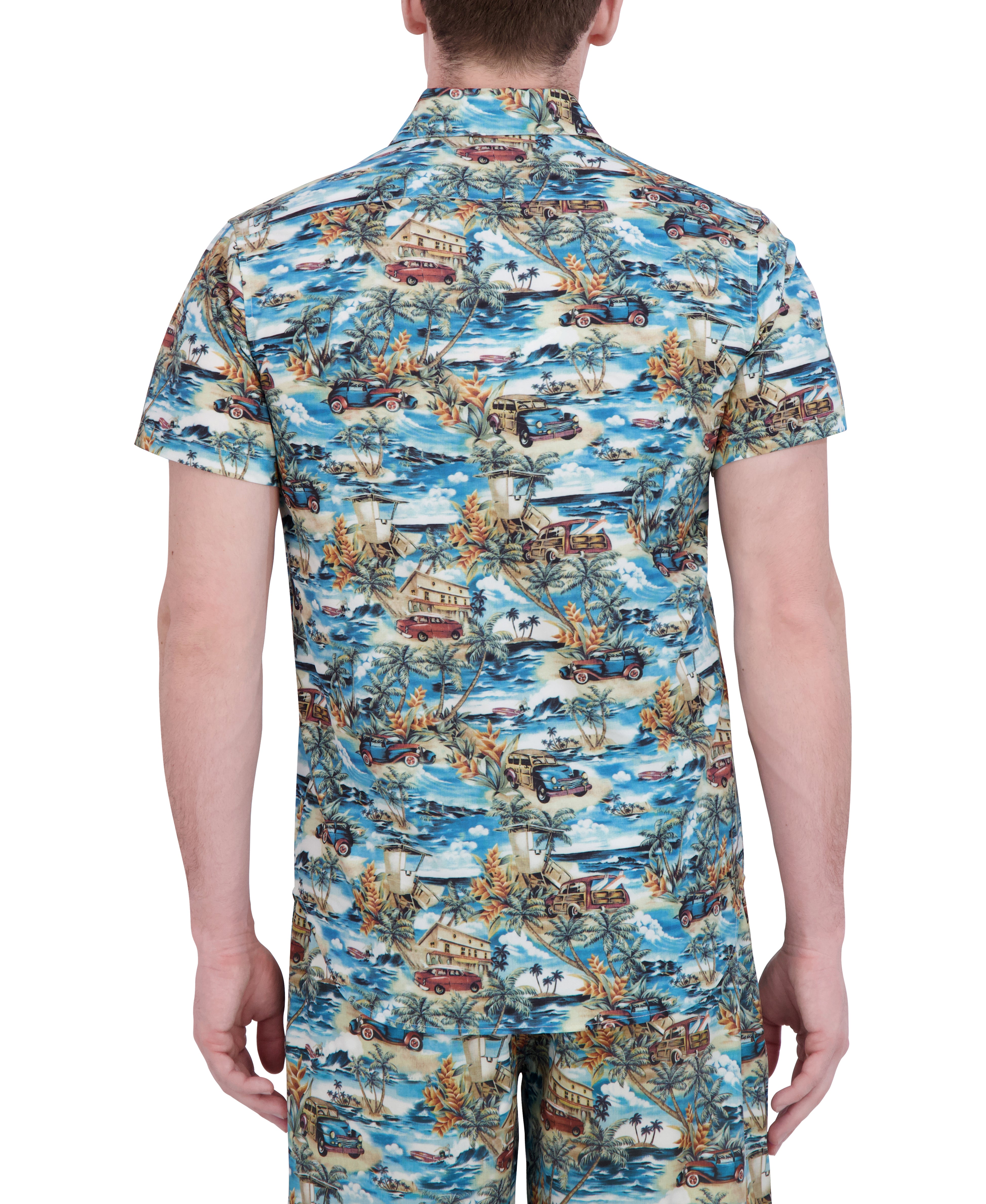 SHORT SLEEVE BUTTON DOWN SHIRT