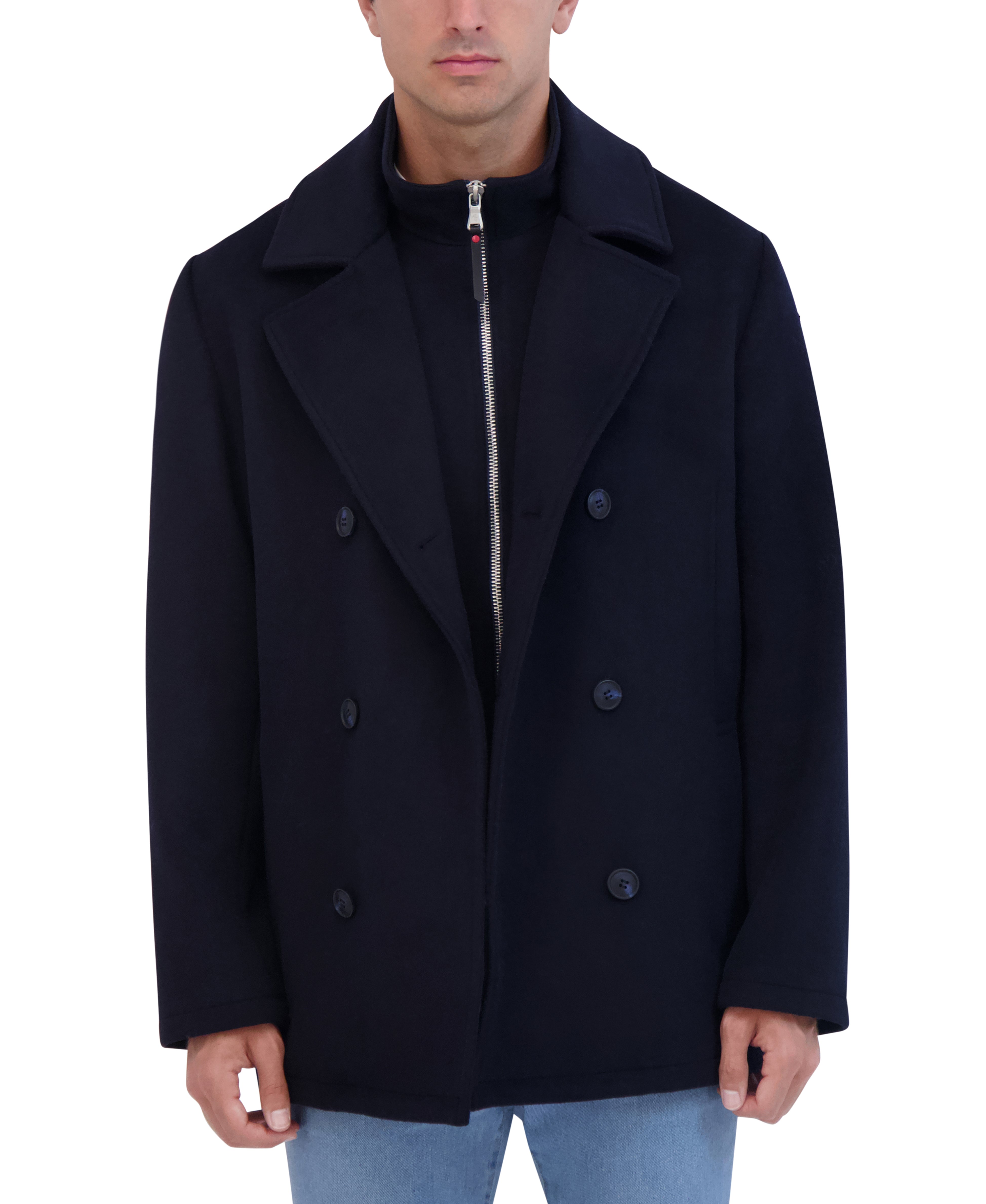 WOOL DOUBLE BREASTED COAT