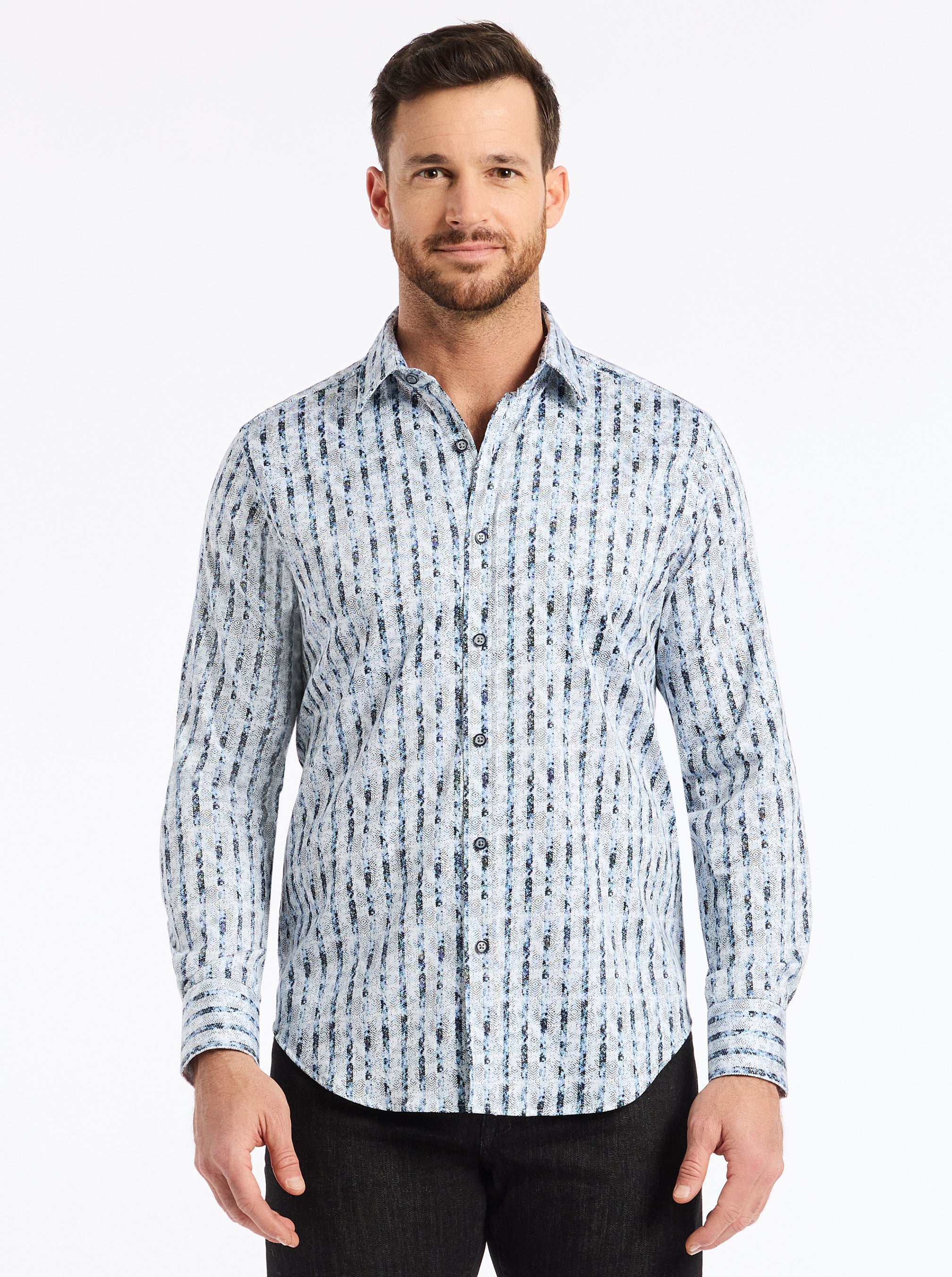 WOOSTER LONG SLEEVE BUTTON DOWN SHIRT