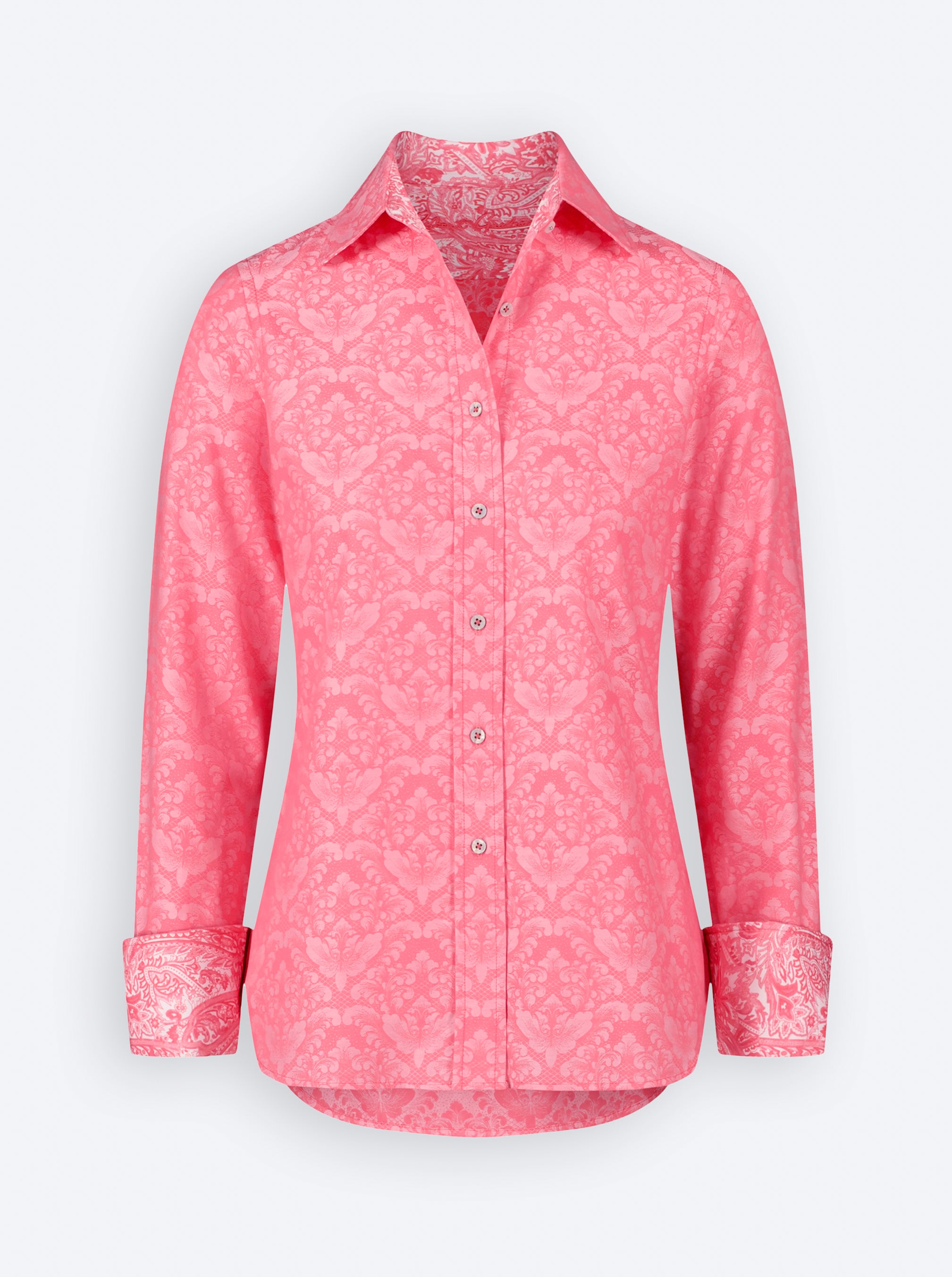 PRISCILLA LONG SLEEVE BUTTON DOWN SHIRT