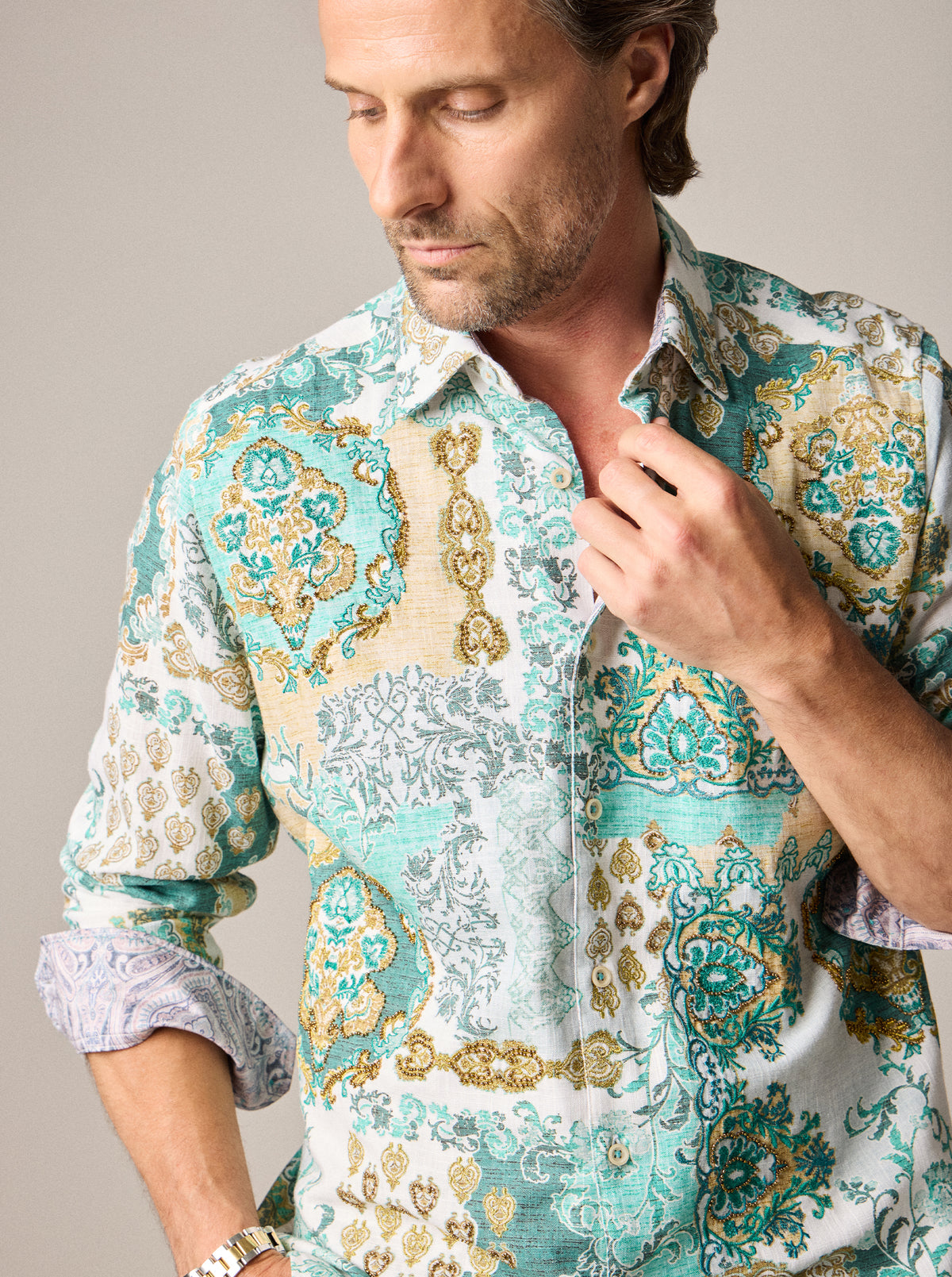 FAIRBANK LONG SLEEVE BUTTON DOWN SHIRT