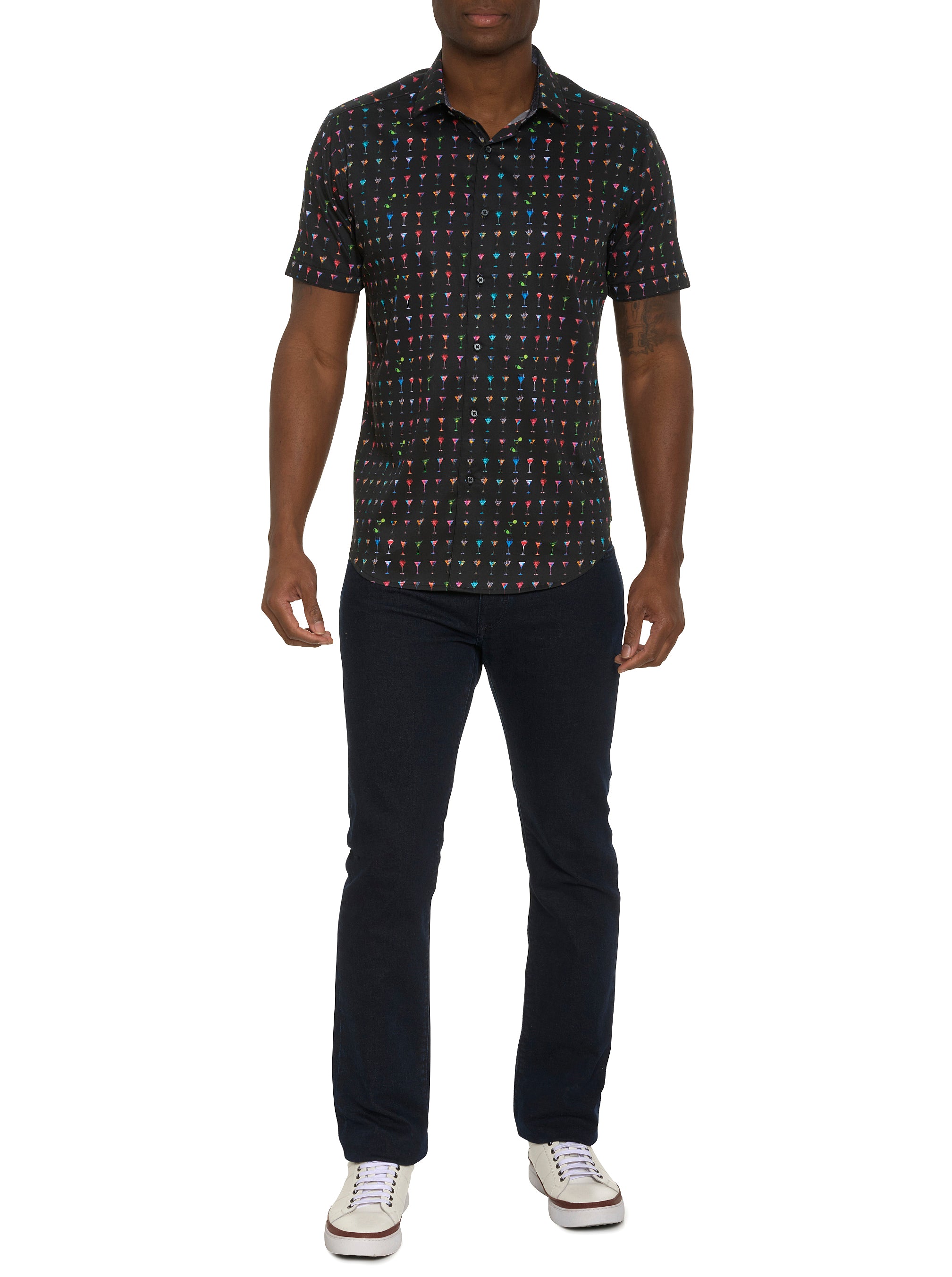 THE MARTINI SHORT SLEEVE BUTTON DOWN SHIRT