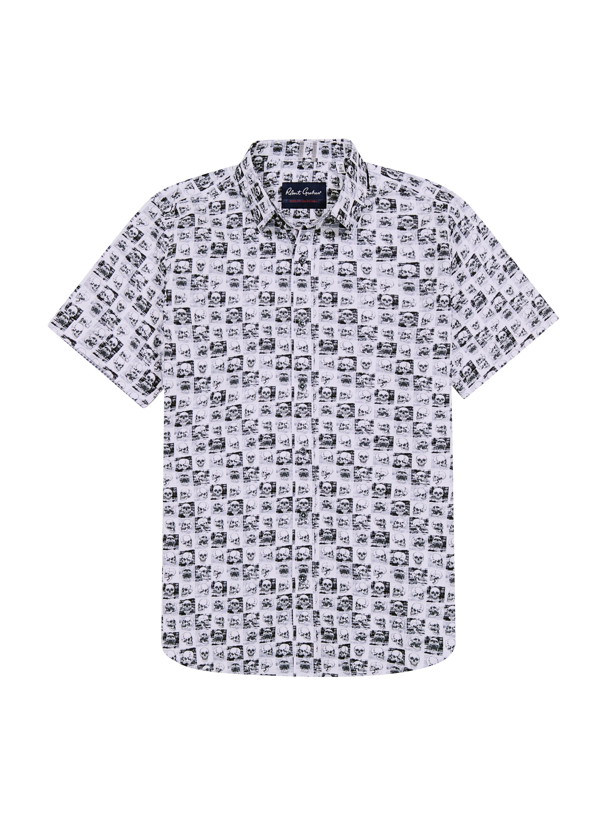 BONEHEAD SHORT SLEEVE BUTTON DOWN SHIRT BIG