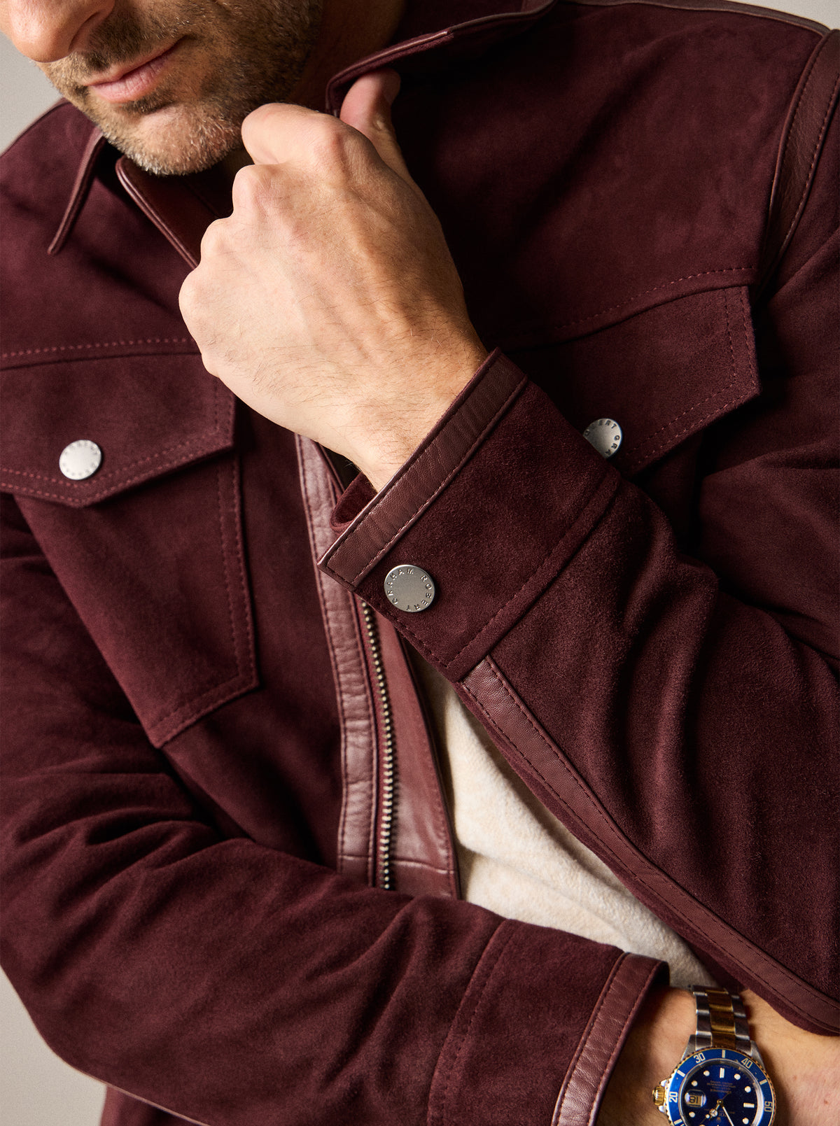 HOLMROOK SUEDE JACKET