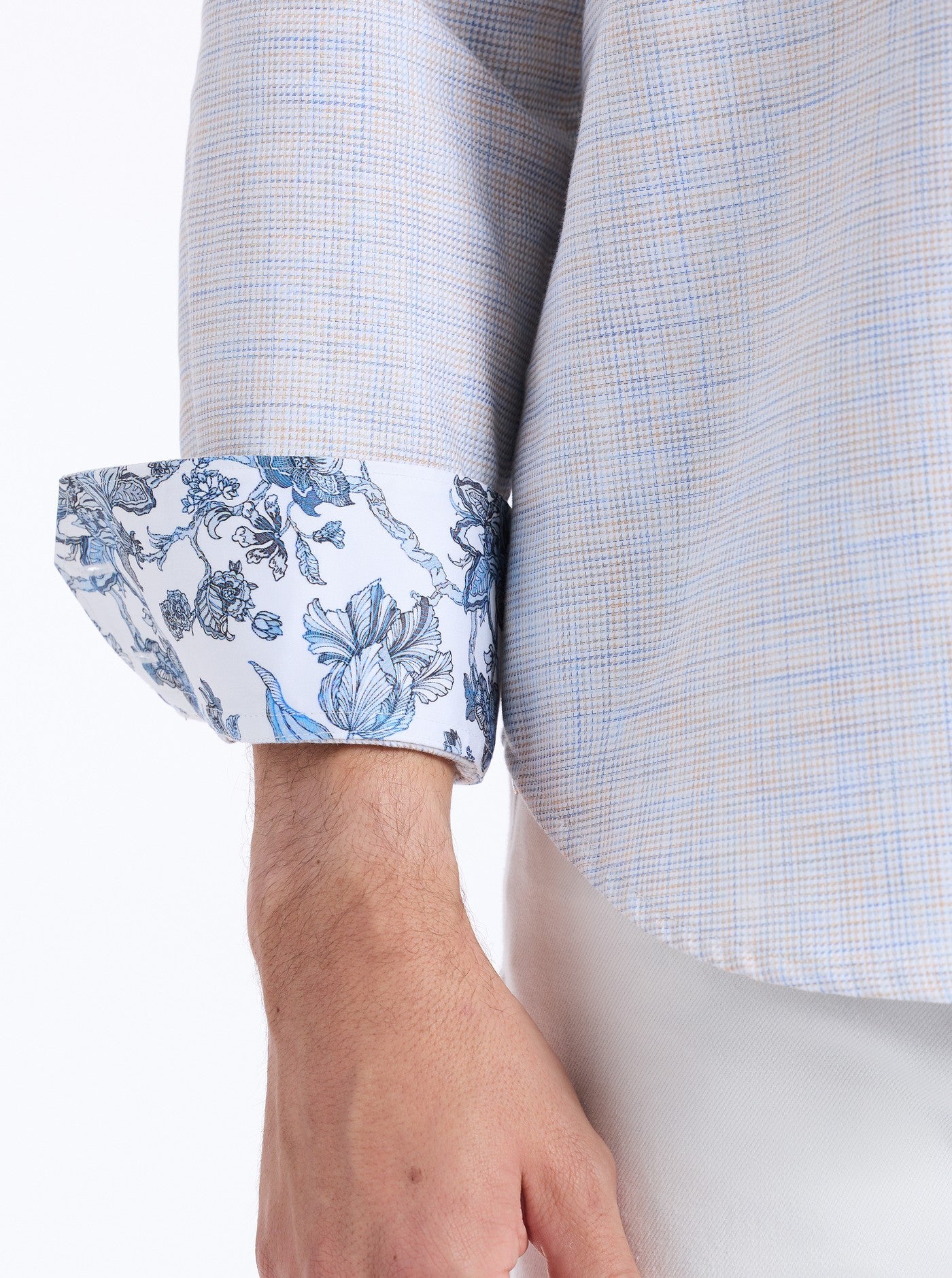 EDISON LONG SLEEVE BUTTON DOWN SHIRT