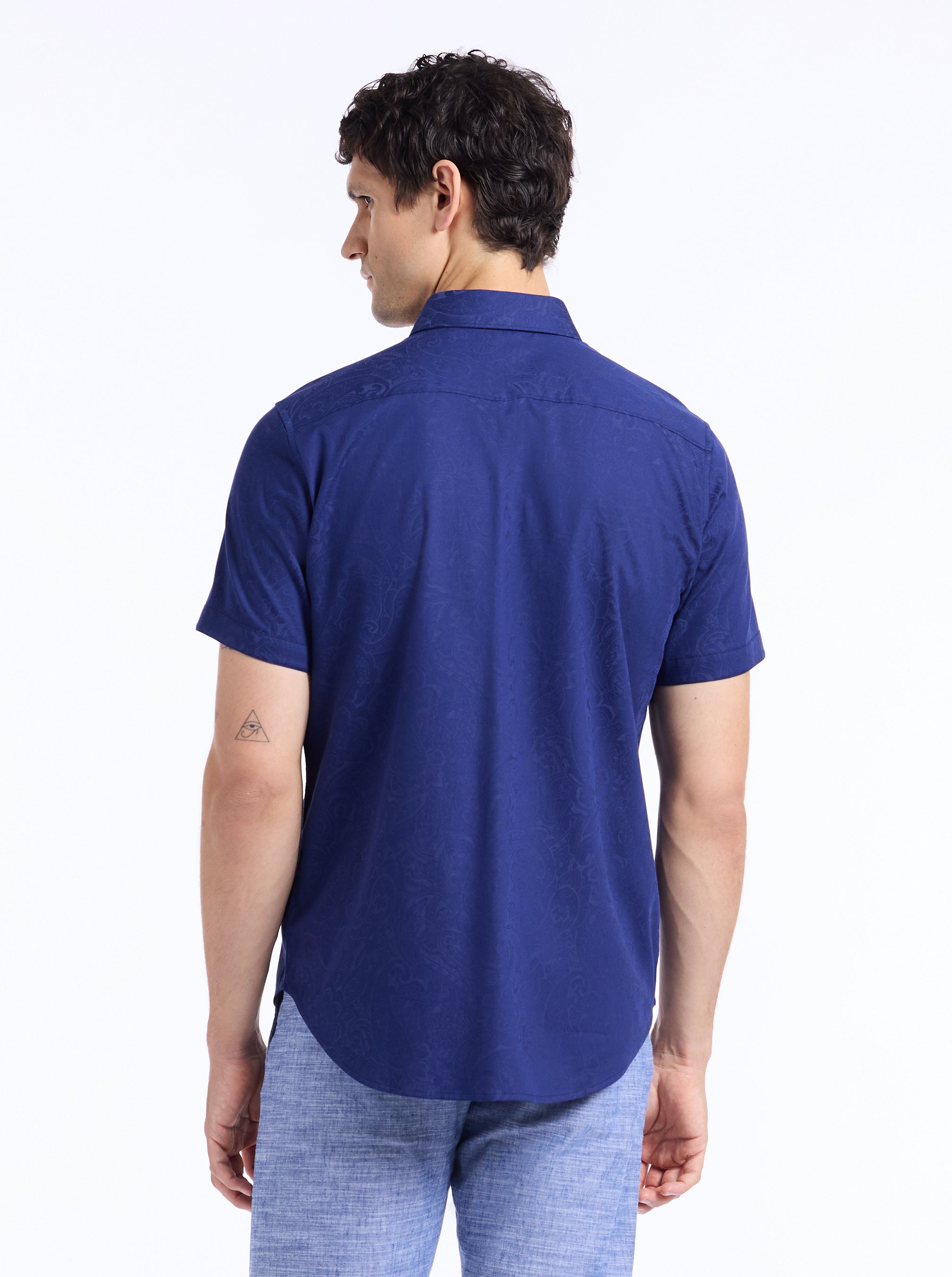 HUDSON SHORT SLEEVE BUTTON DOWN SHIRT