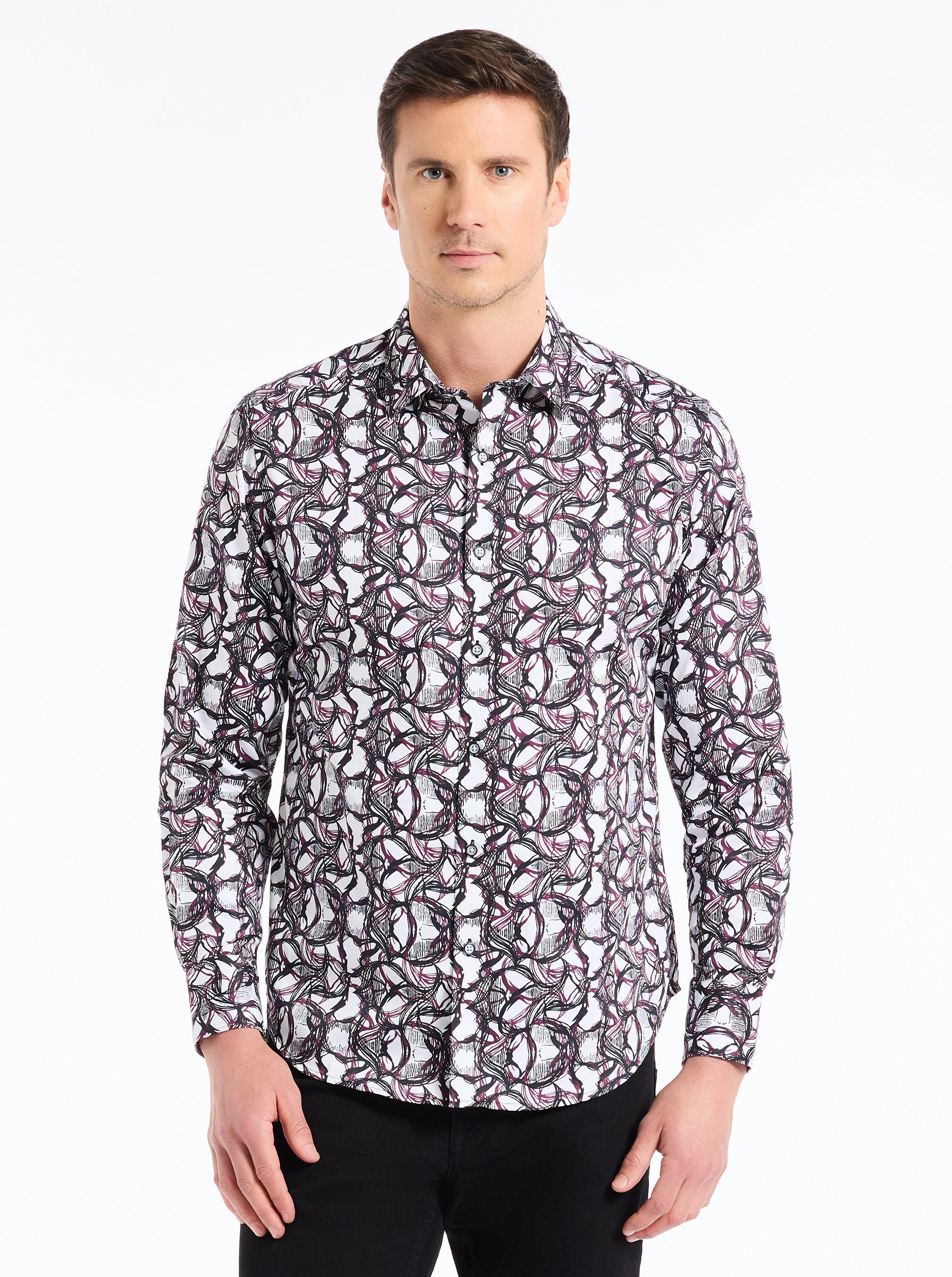 GIFFORD LONG SLEEVE BUTTON DOWN SHIRT