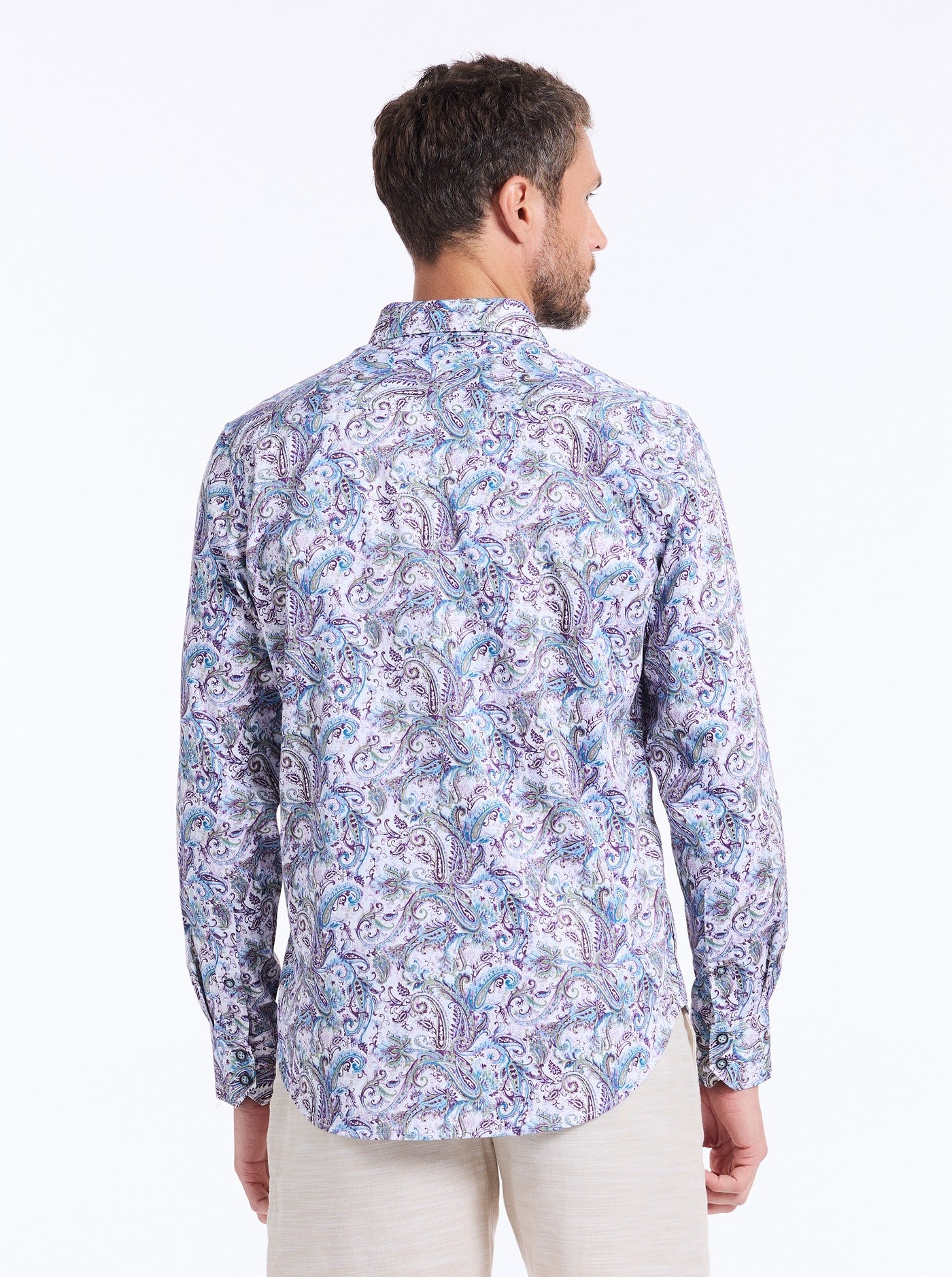 BUCKINGHAM LONG SLEEVE BUTTON DOWN SHIRT