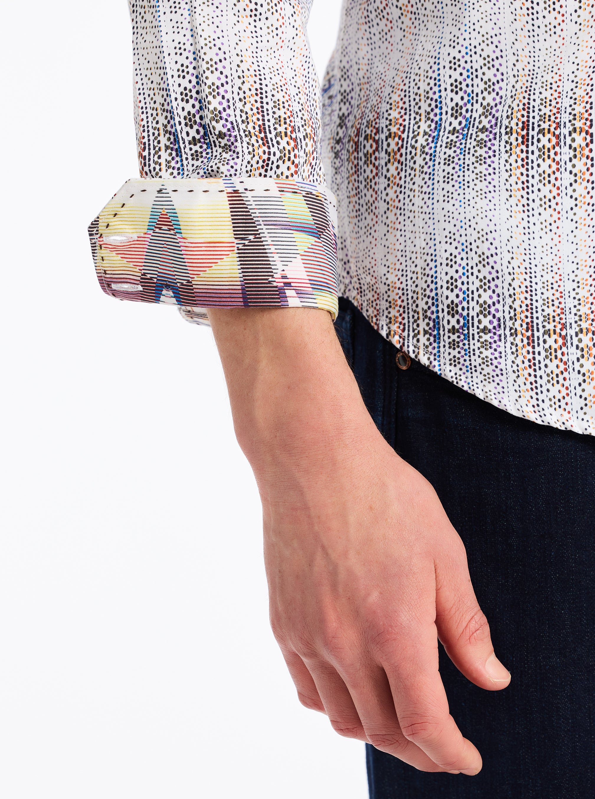 FORSYTH LONG SLEEVE BUTTON DOWN SHIRT