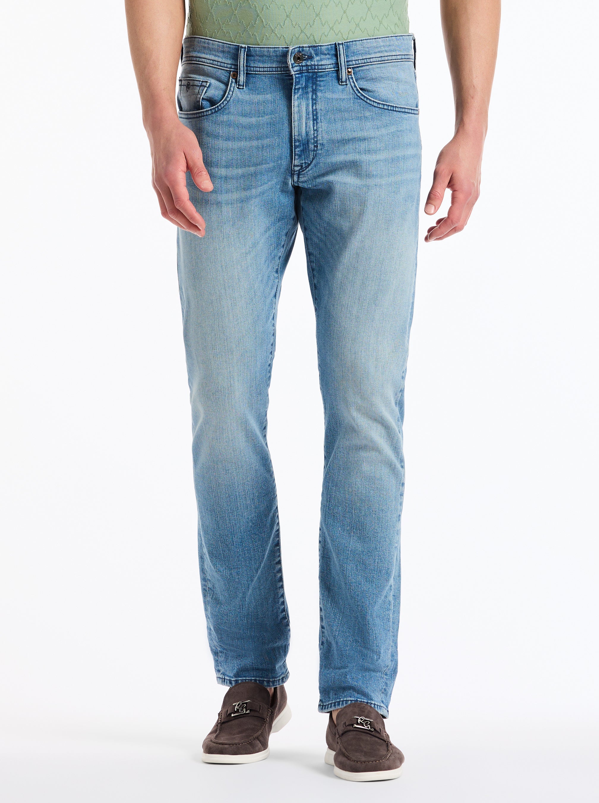 Robert Graham Men's Virgil Stretch Jeans - Blue