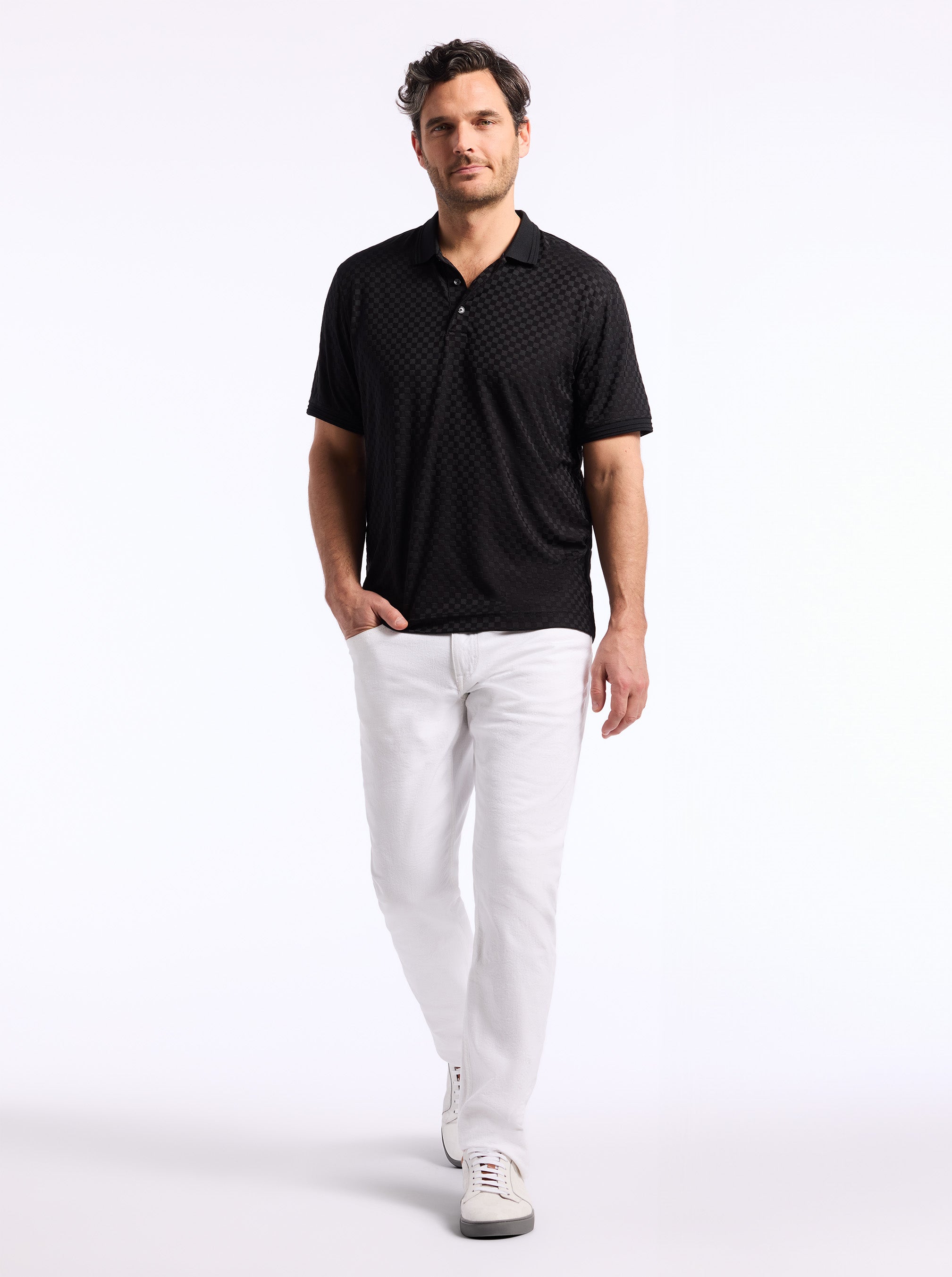 AARON SHORT SLEEVE POLO