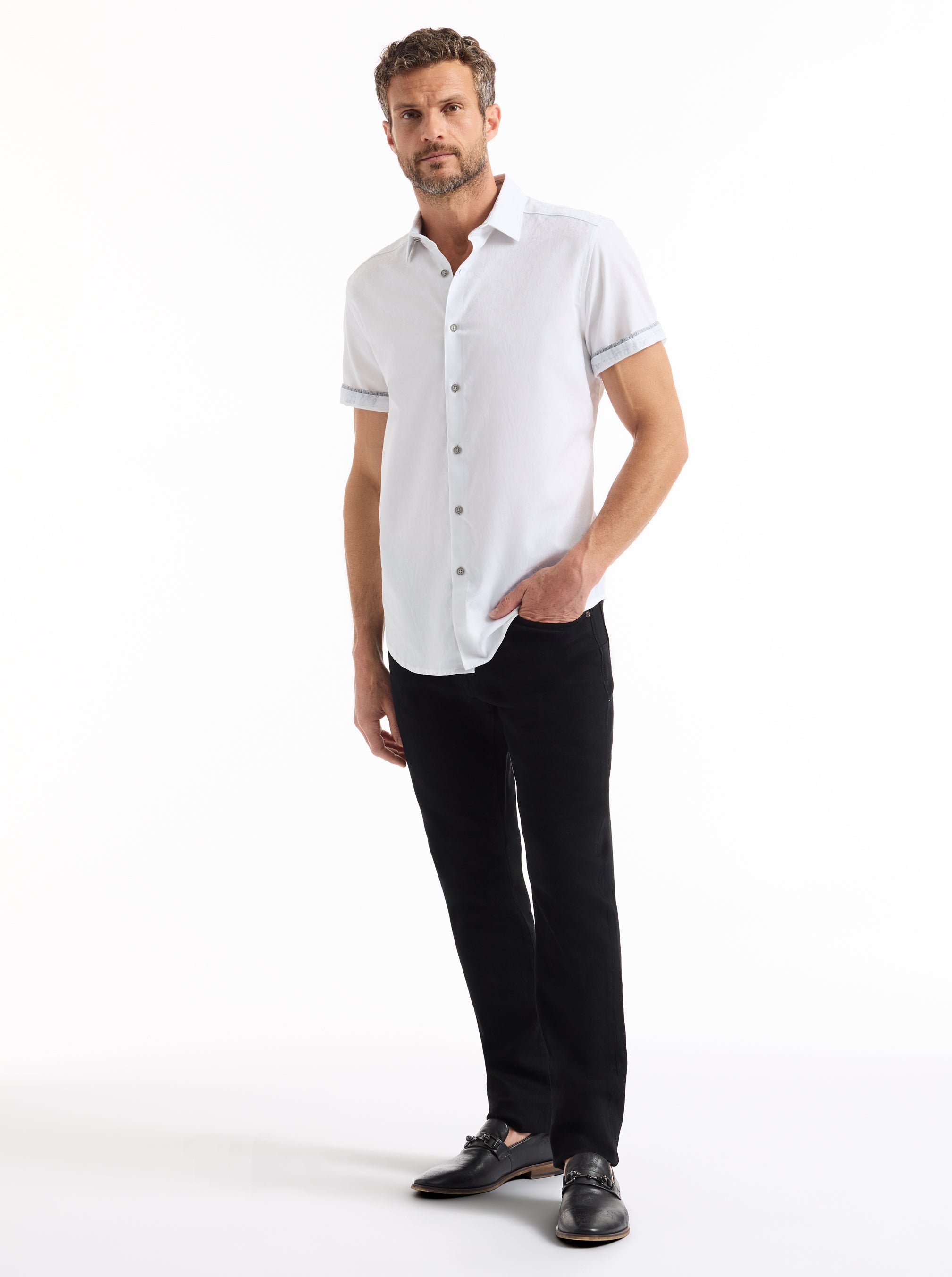 HIGHLAND SHORT SLEEVE BUTTON DOWN SHIRT BIG