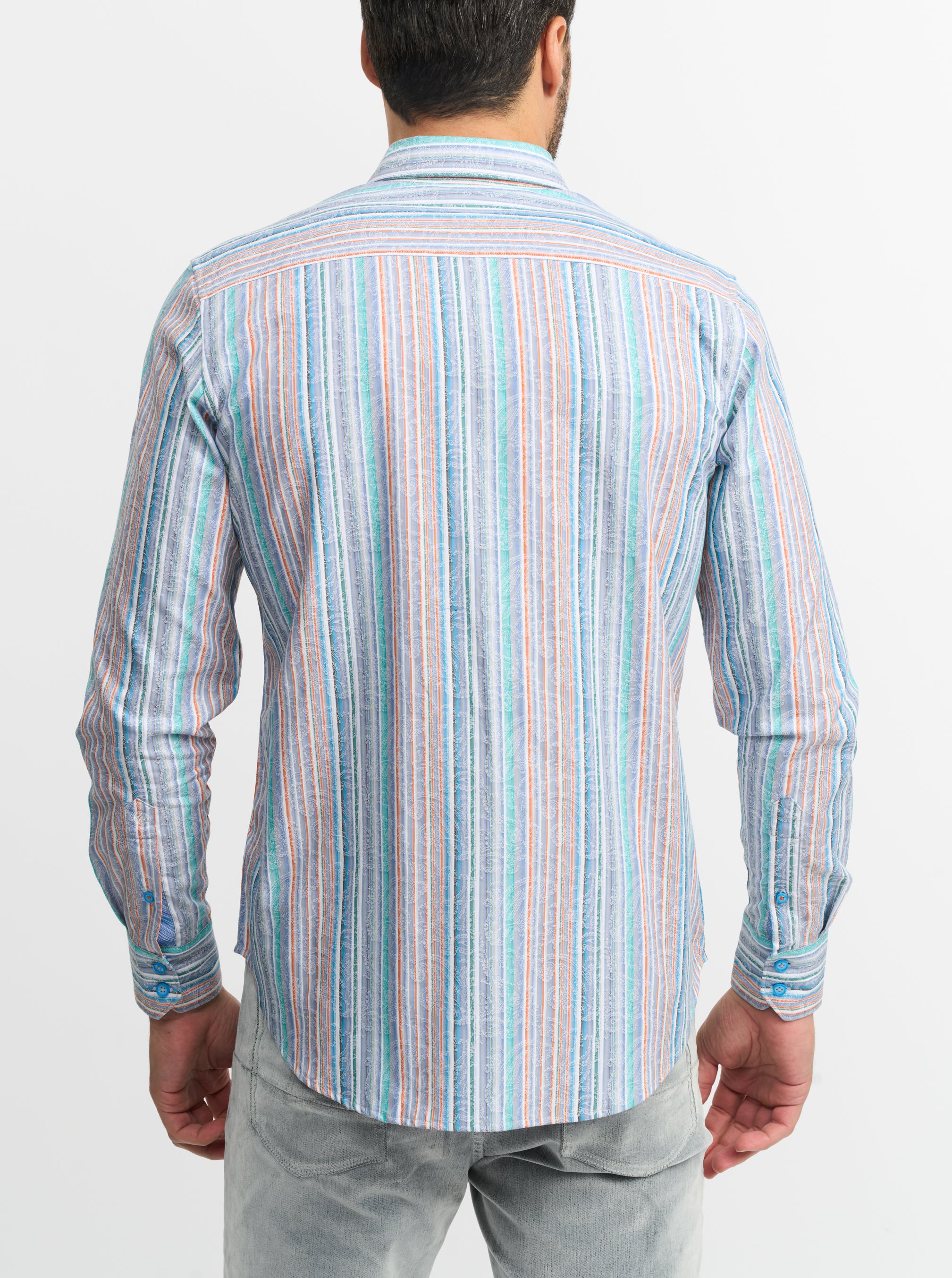 TYSON LONG SLEEVE BUTTON DOWN SHIRT TALL