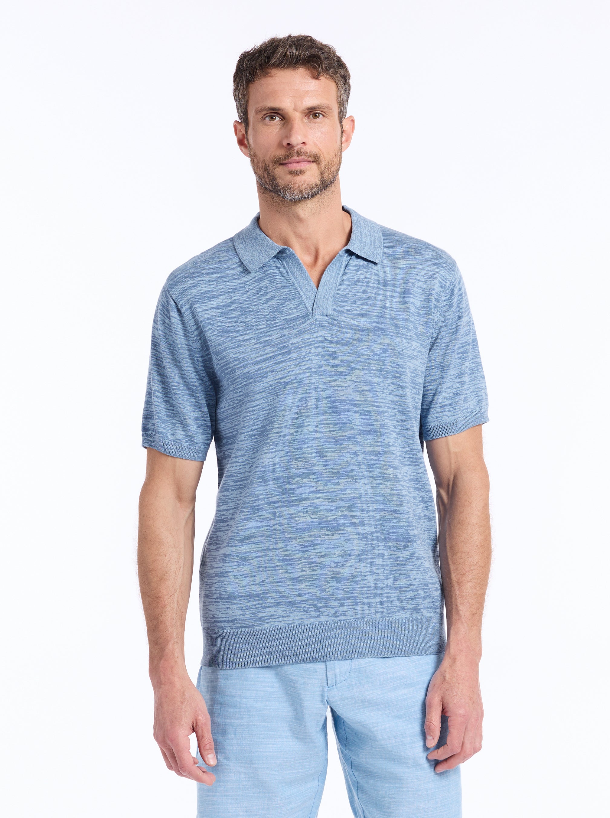 RAYDON SHORT SLEEVE SWEATER