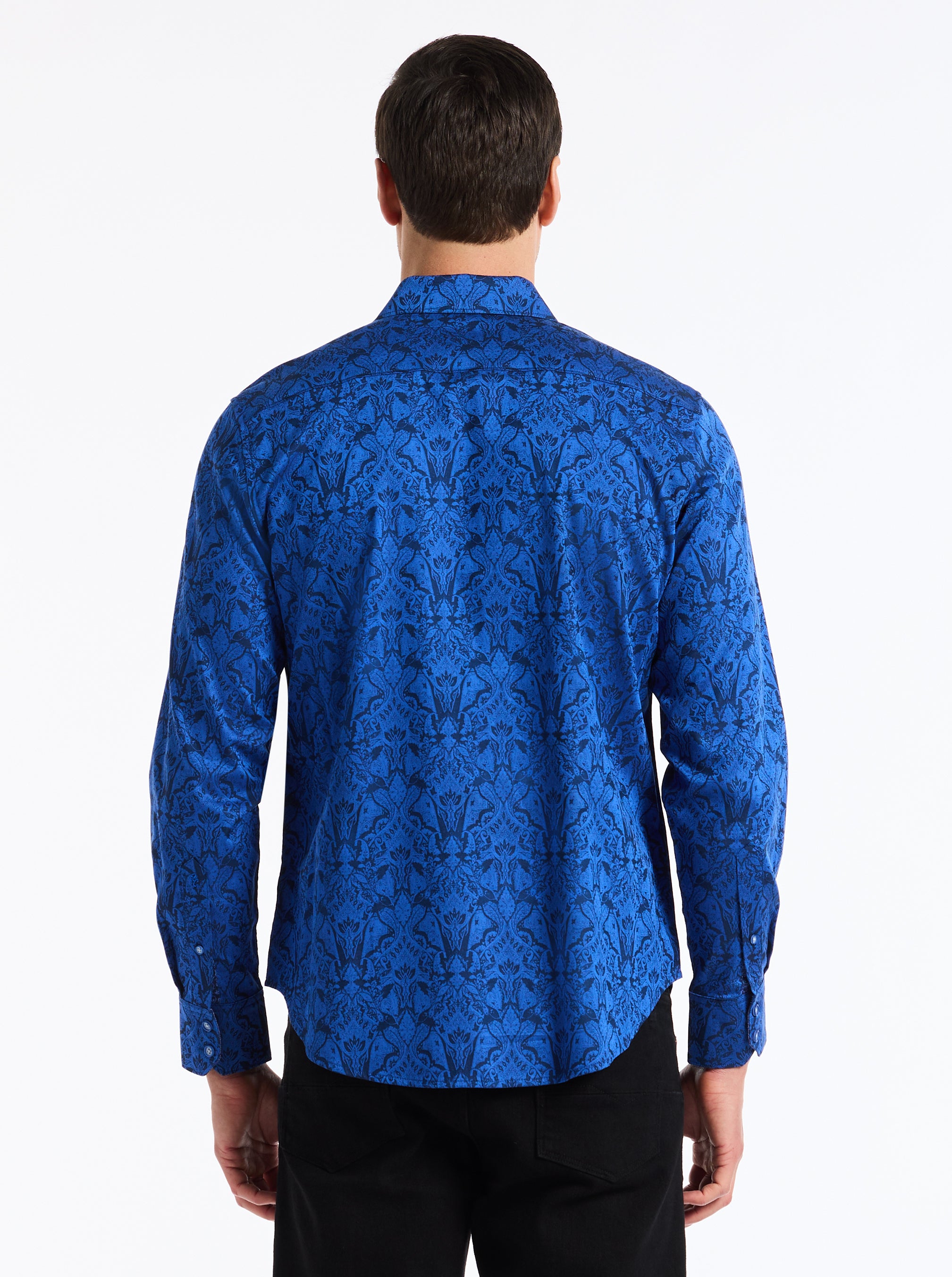 HIGHLAND LONG SLEEVE BUTTON DOWN SHIRT BIG