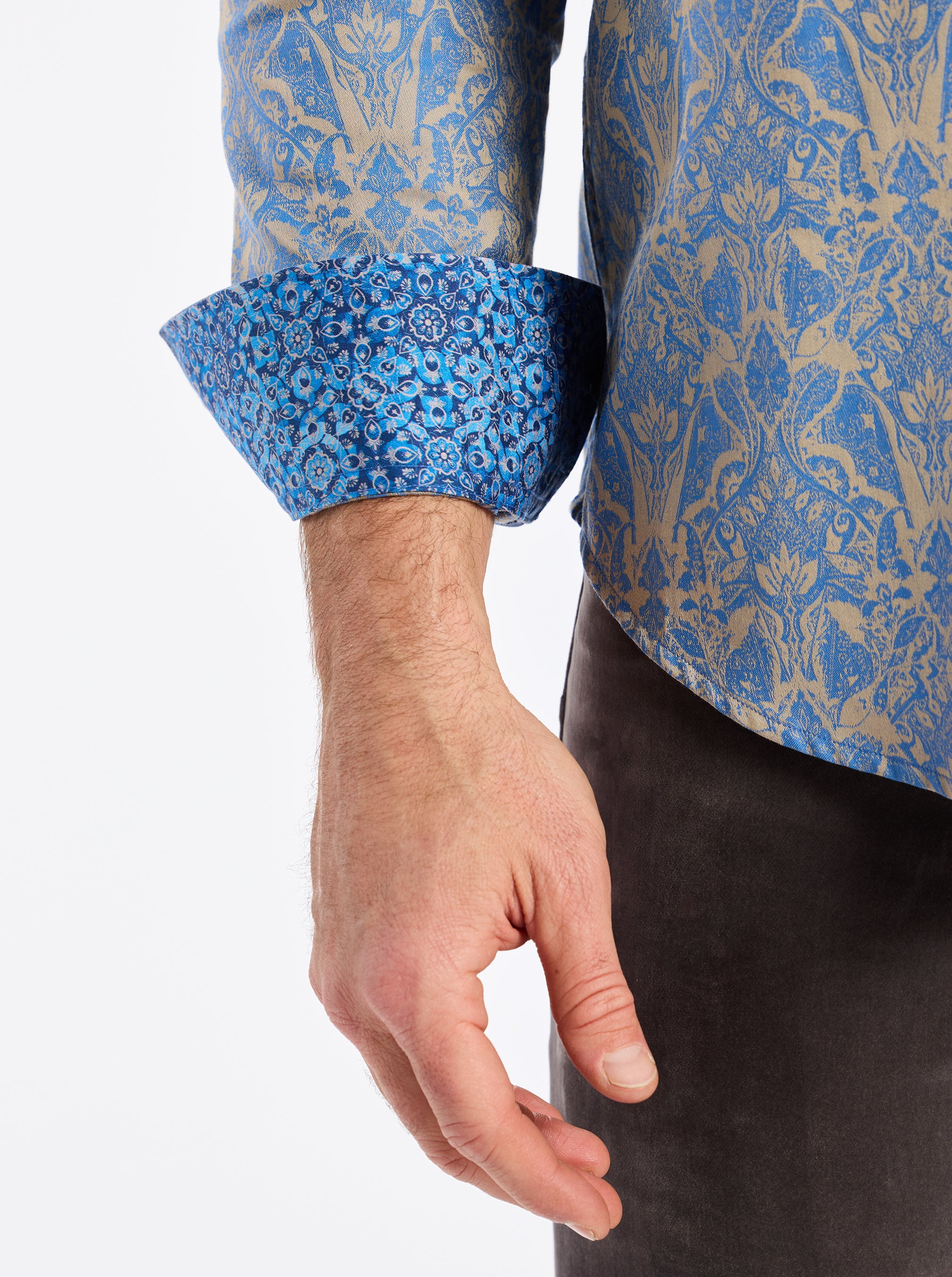 HIGHLAND LONG SLEEVE BUTTON DOWN SHIRT