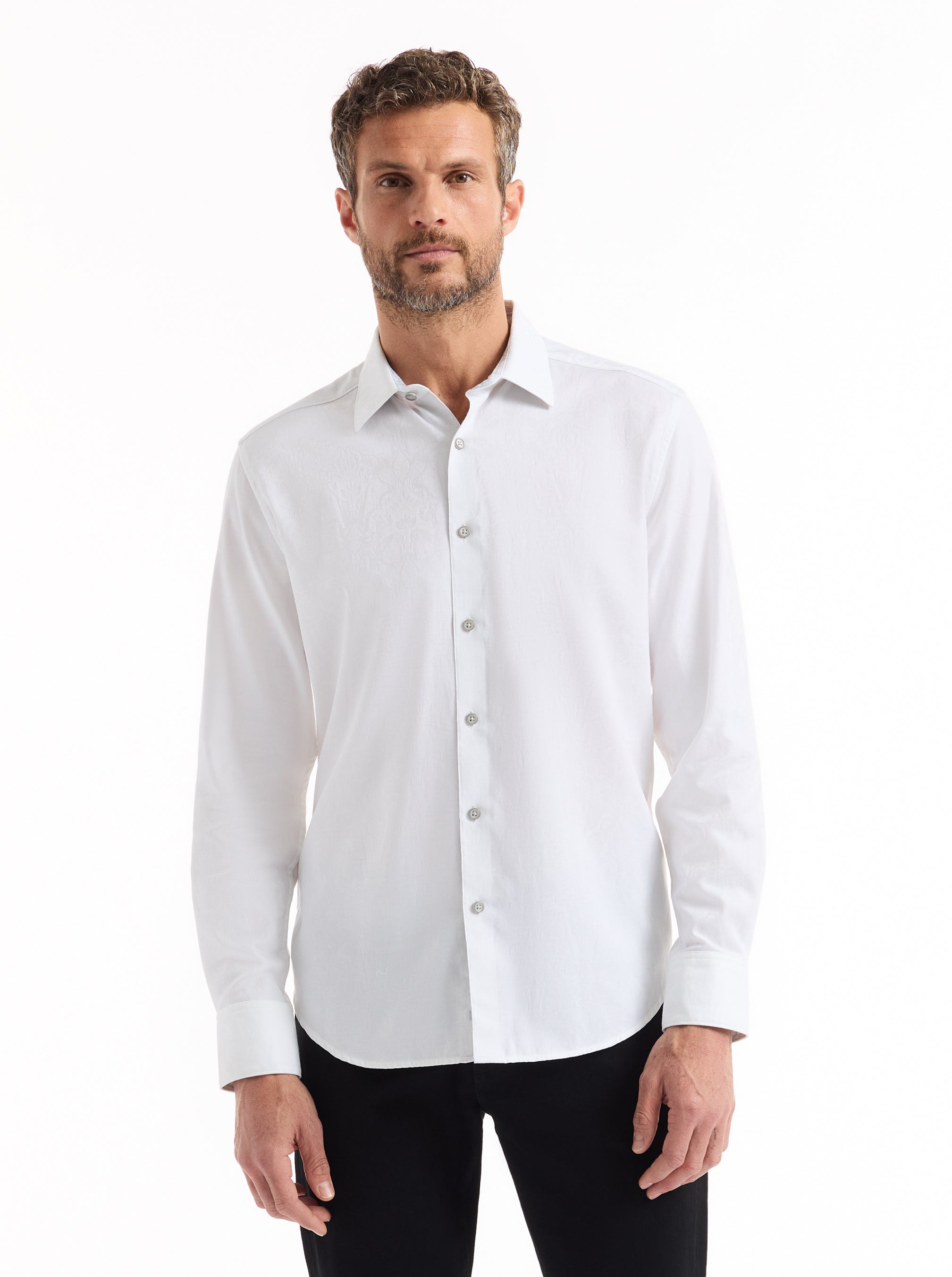 HIGHLAND LONG SLEEVE BUTTON DOWN SHIRT BIG