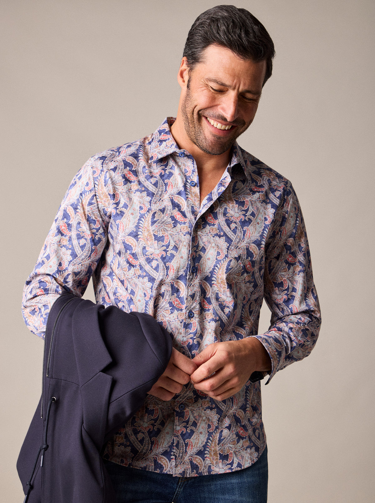 SHOREDITCH LONG SLEEVE BUTTON DOWN SHIRT