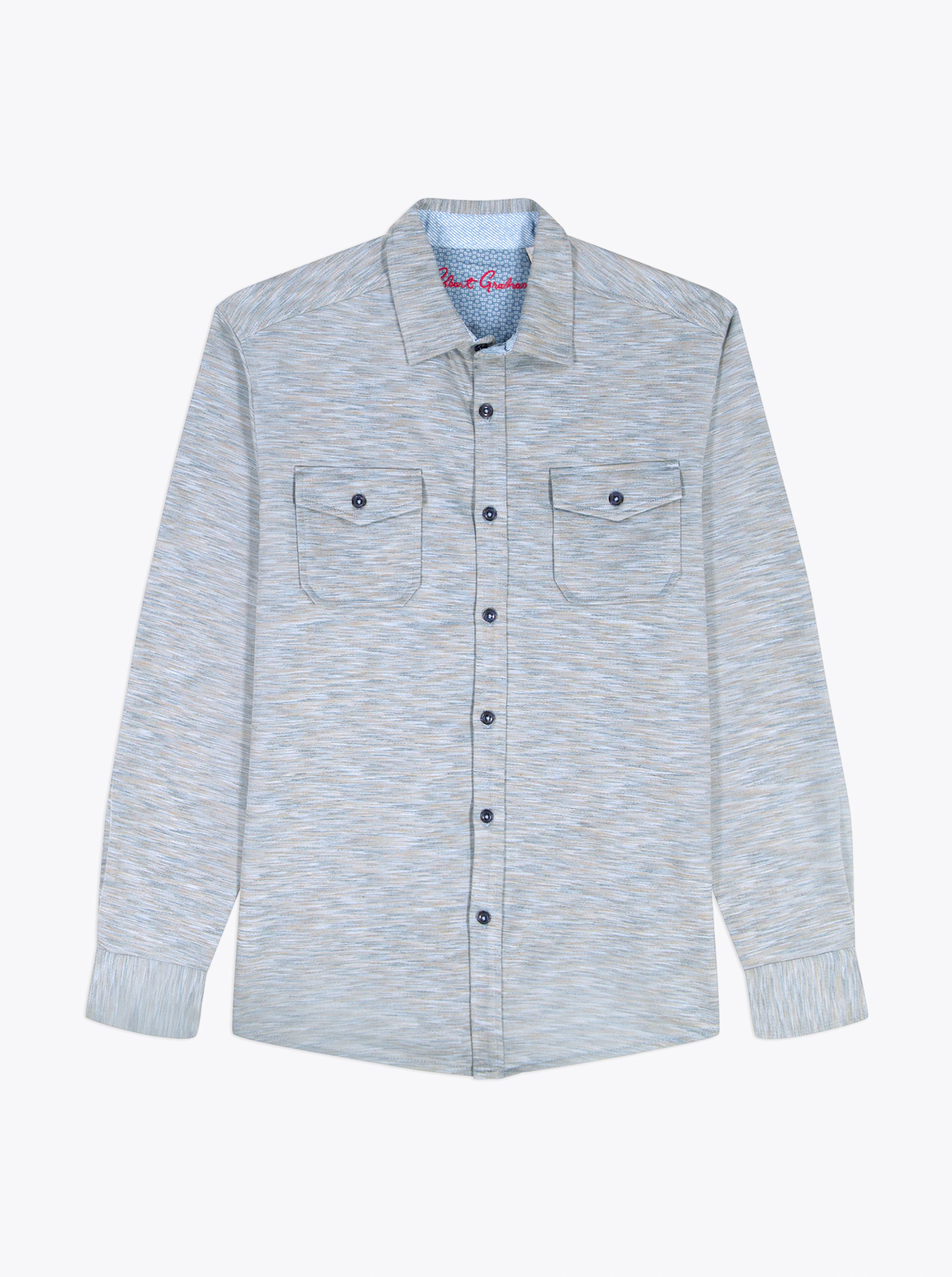 STORRS LONG SLEEVE BUTTON DOWN SHIRT JACKET
