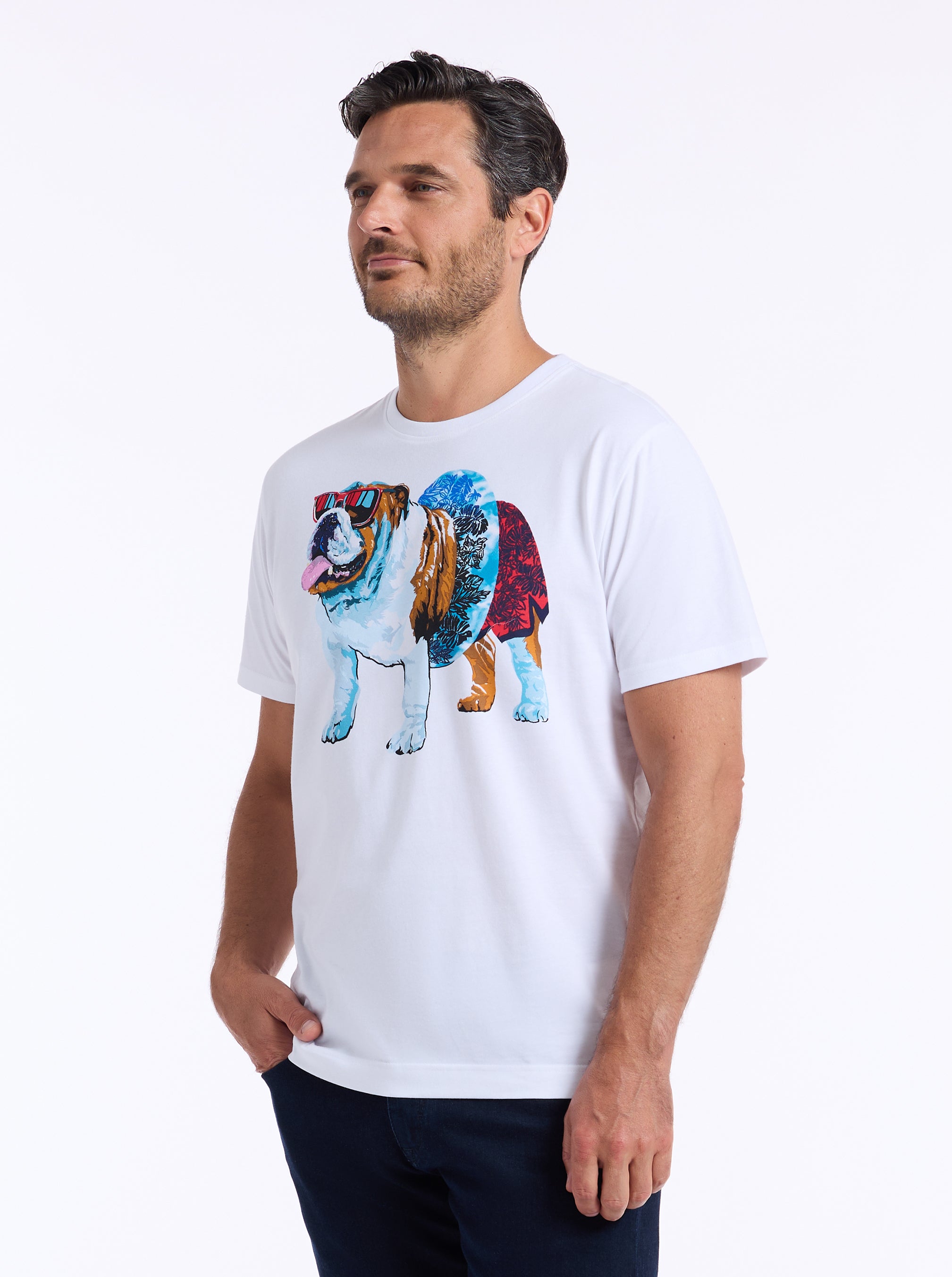 POOL DAY GRAHAM SHORT SLEEVE T-SHIRT