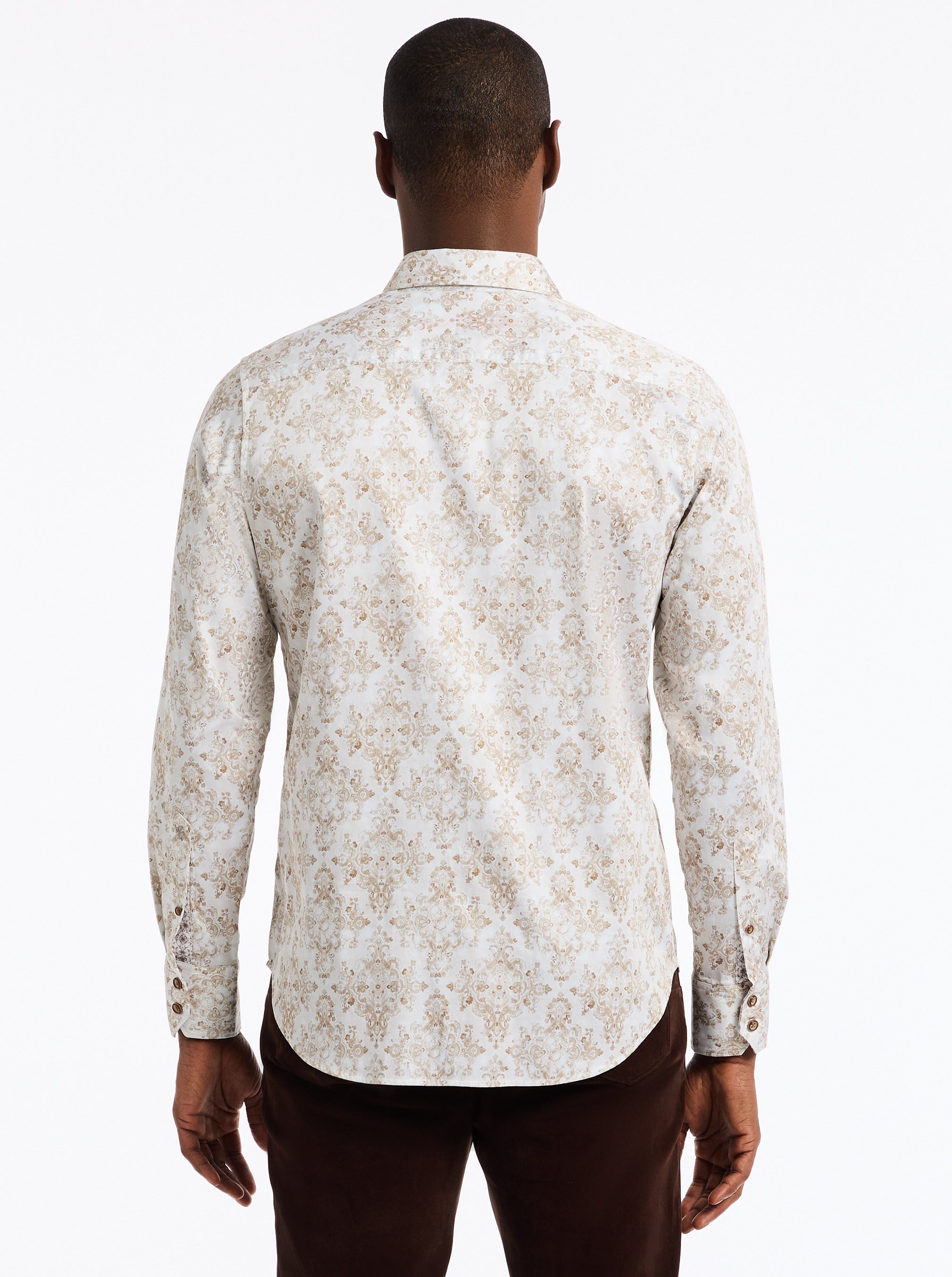 DELANCEY LONG SLEEVE BUTTON DOWN SHIRT