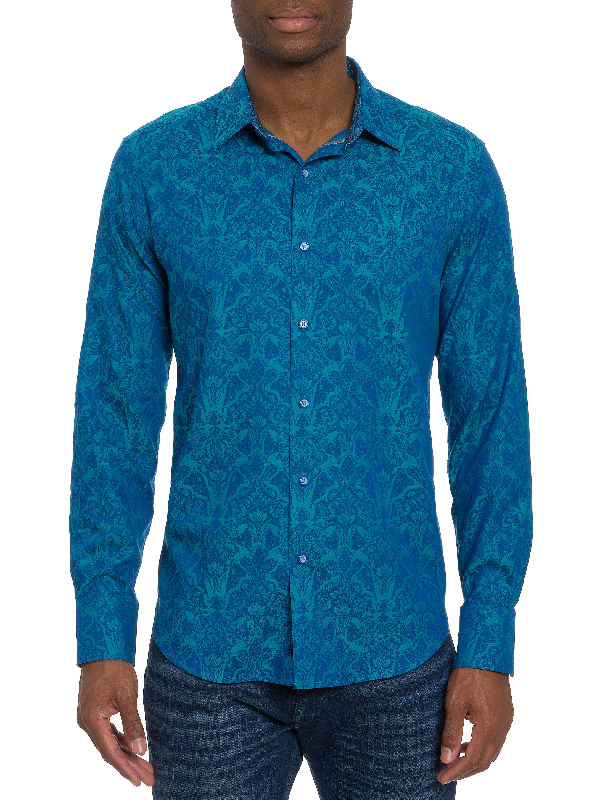 HIGHLAND LONG SLEEVE BUTTON DOWN SHIRT