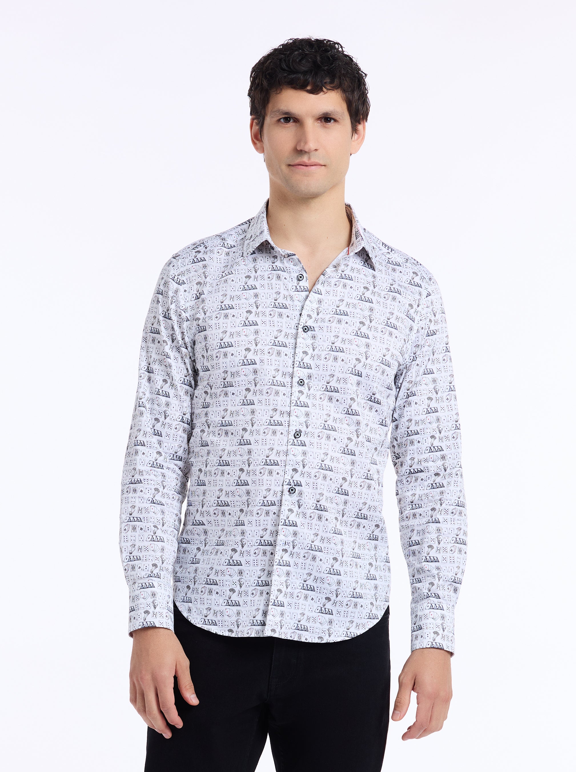 52 PICK UP LONG SLEEVE BUTTON DOWN SHIRT