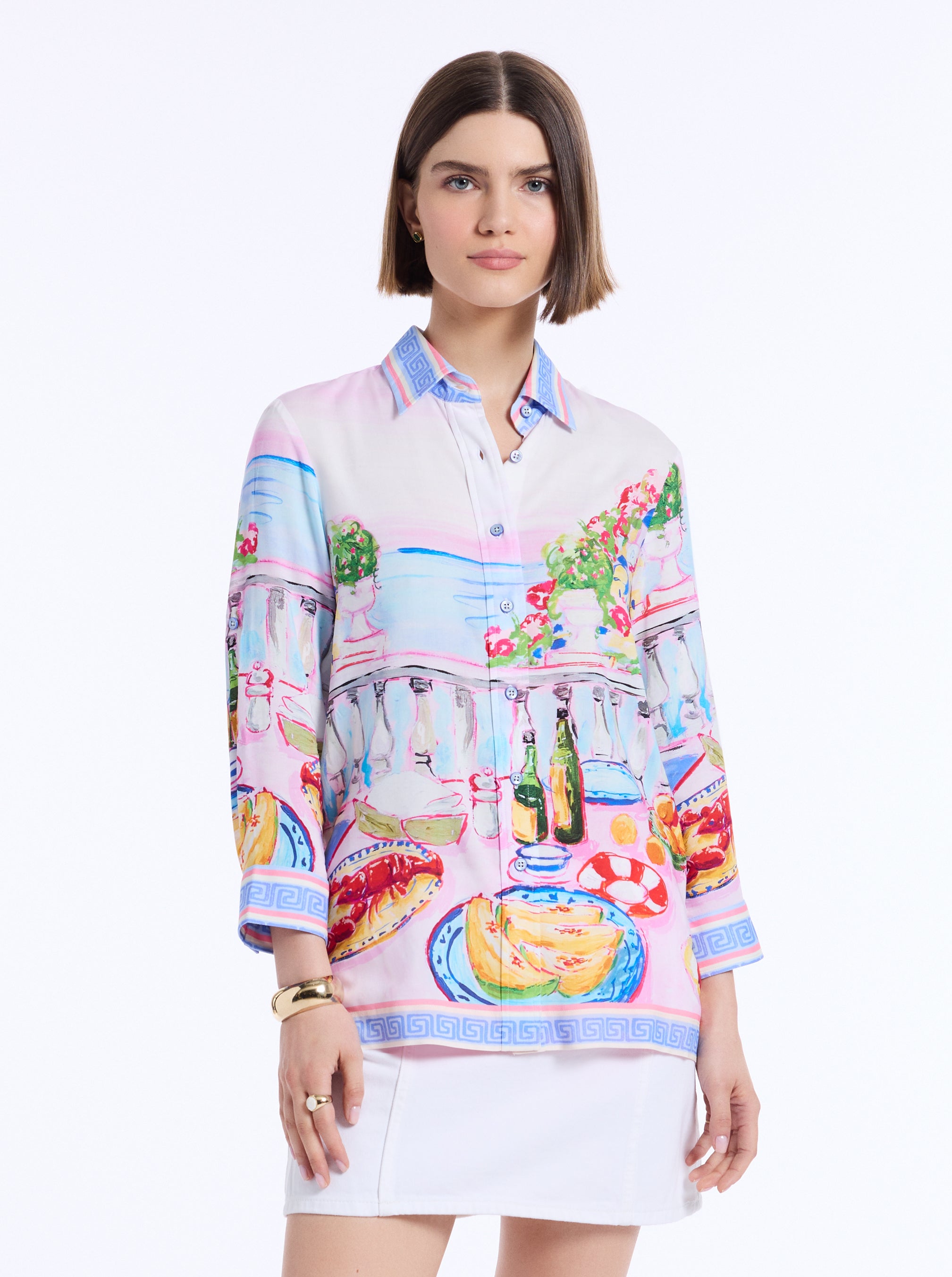 HADLEY 3/4 SLEEVE SHIRT