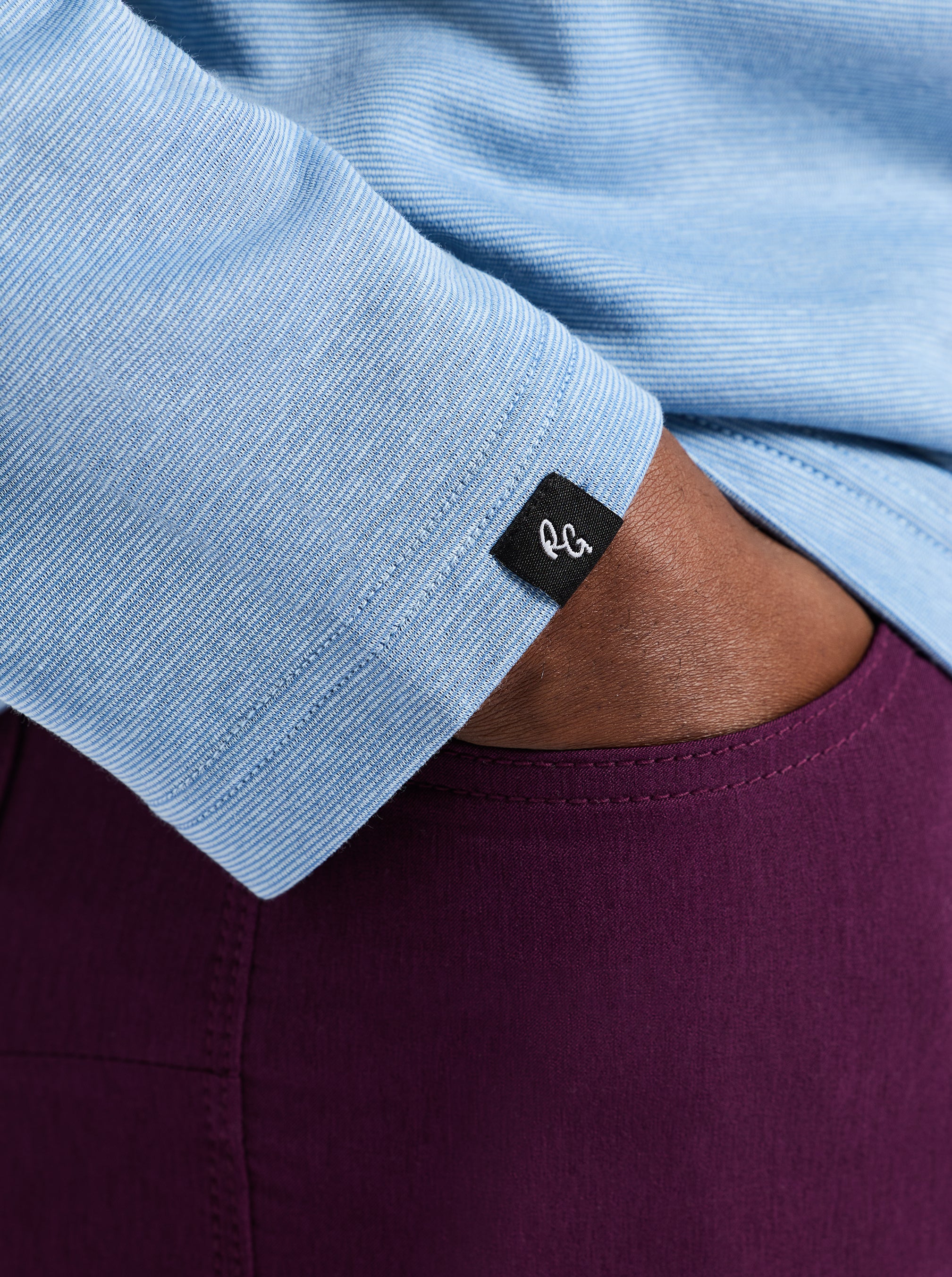 TROLAND LONG SLEEVE KNIT SHIRT