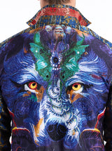 LIMITED EDITION RILEY'S LOBO LONG SLEEVE BUTTON DOWN SHIRT