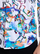 MANE EVENT LONG SLEEVE BUTTON DOWN SHIRT