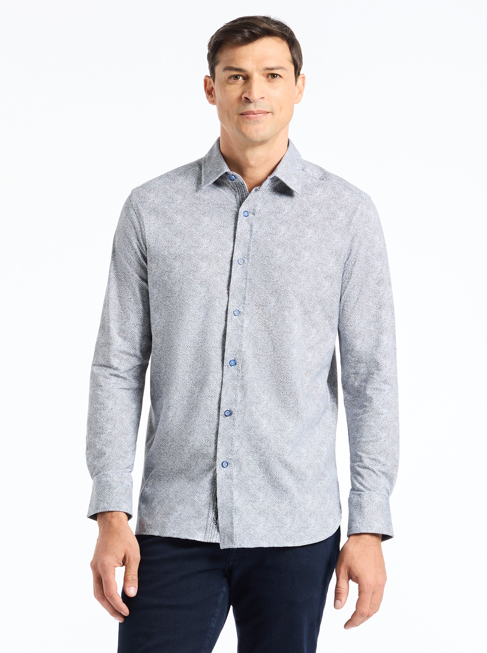 SETH LONG SLEEVE BUTTON DOWN SHIRT