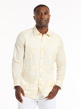 LIMITED EDITION CHAMPAGNE DREAM LONG SLEEVE BUTTON DOWN SHIRT