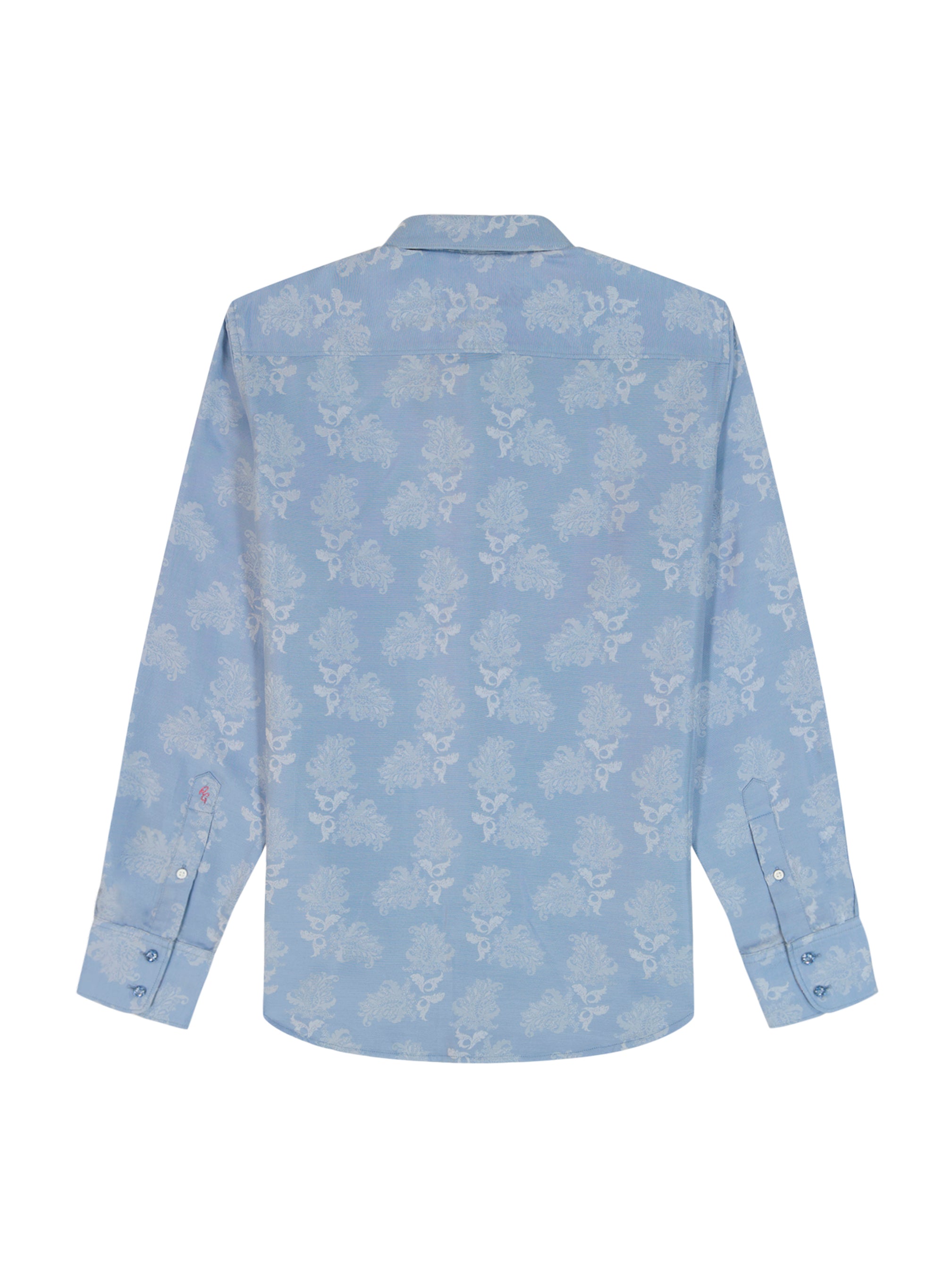 LIMITED EDITION A HUE OF BLUE LONG SLEEVE BUTTON DOWN SHIRT