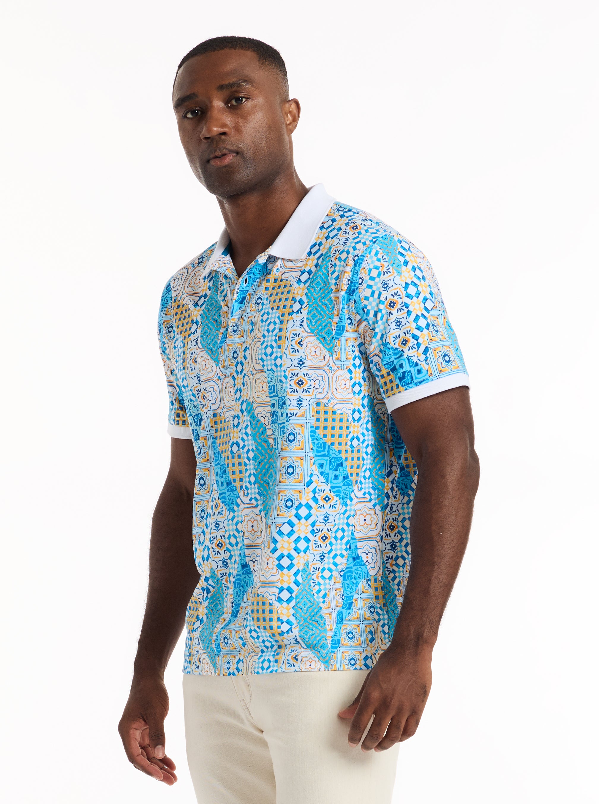 WARD SHORT SLEEVE POLO